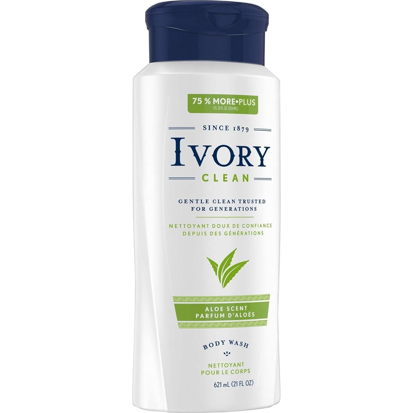 Jabón Corporal Marfil Aloe Vera 621 g - Paquete de 3