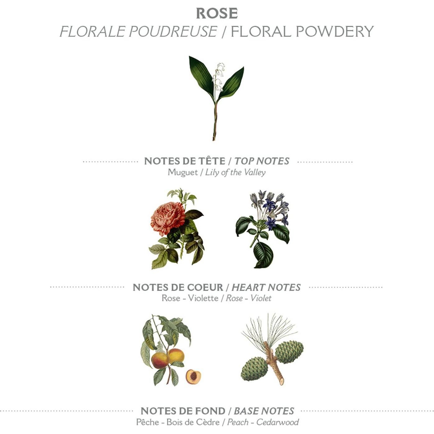 Gel de Ducha Natural Panier des Sens 250 ml Rosa