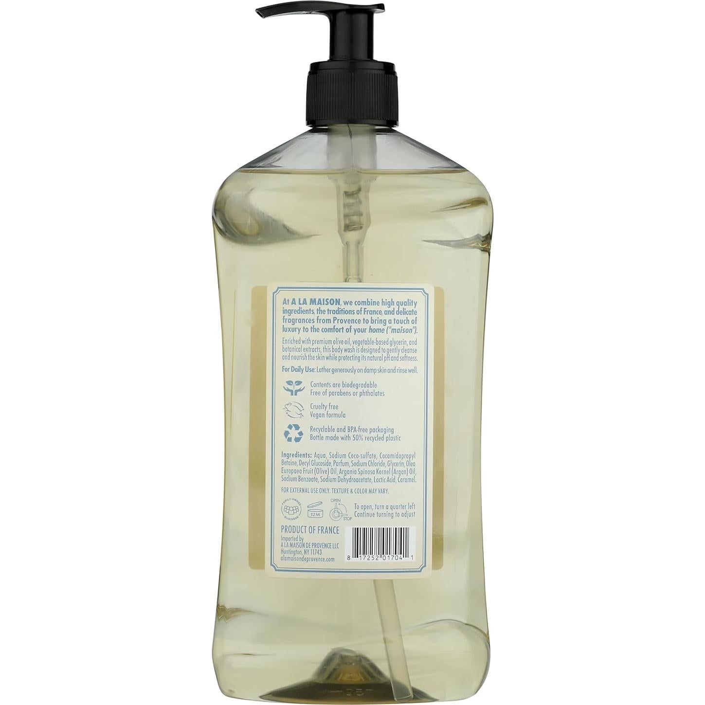 Jabón Corporal A LA MAISON Sal Marina Fresca 748 ml