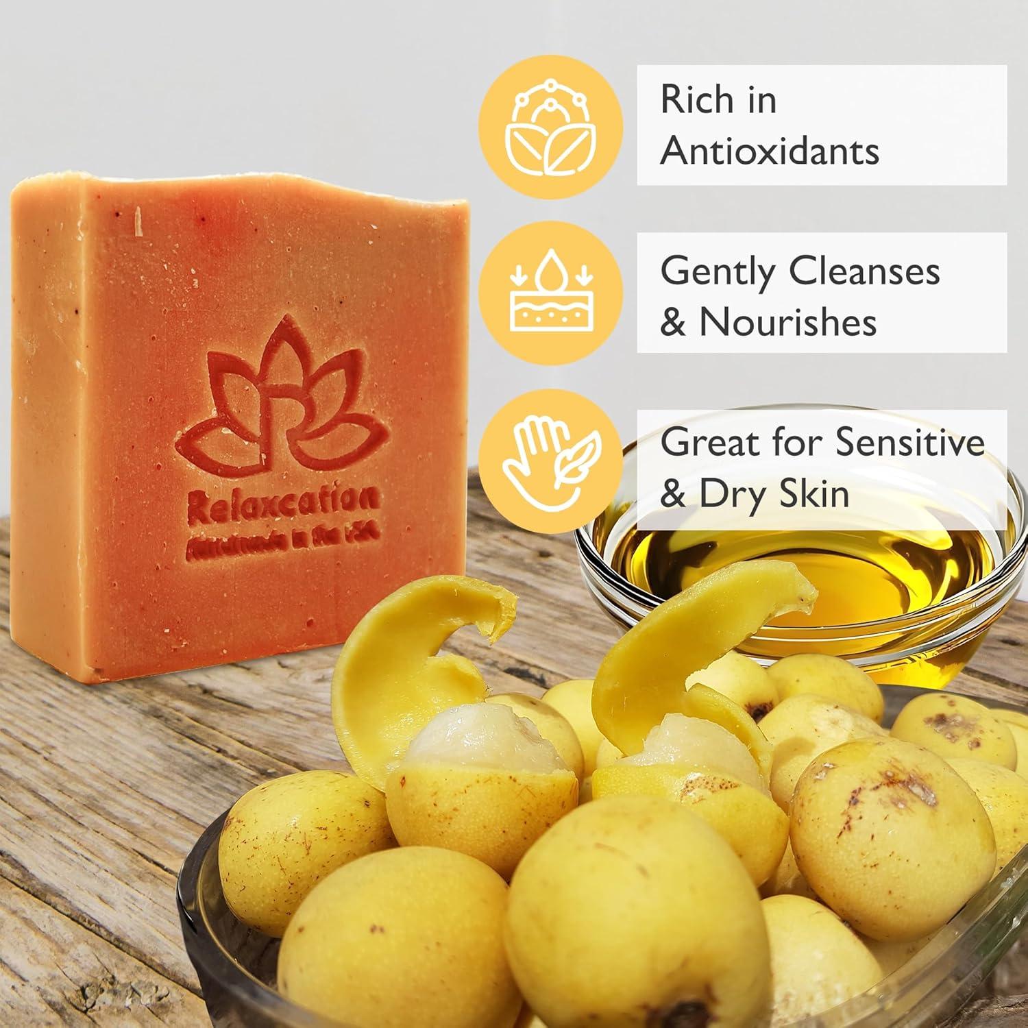 Jabón Natural de Marula Relaxcation 113g Hidratante Vegano