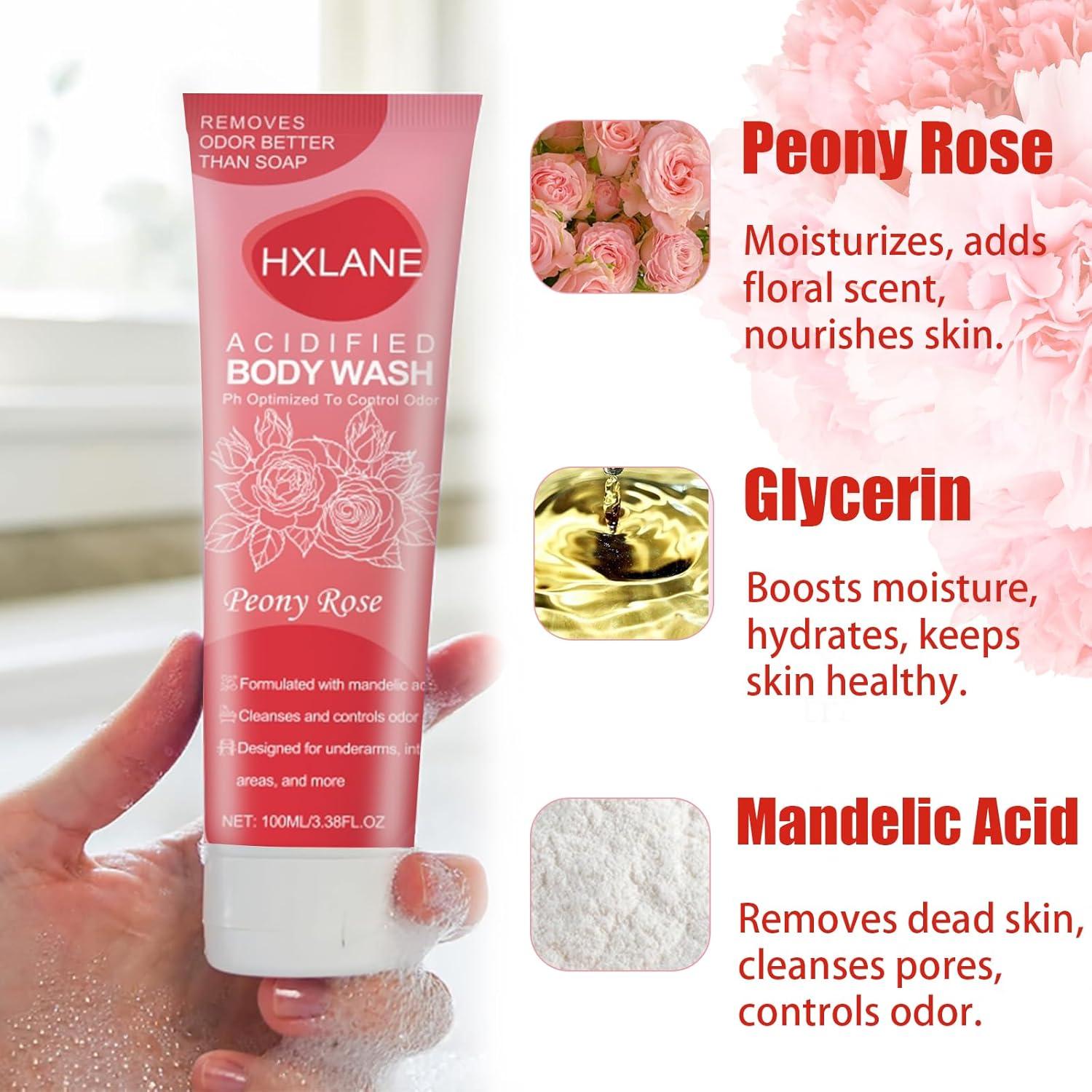 Gel de Ducha Hidratante Rosa 100ml - Control de Olores 24h