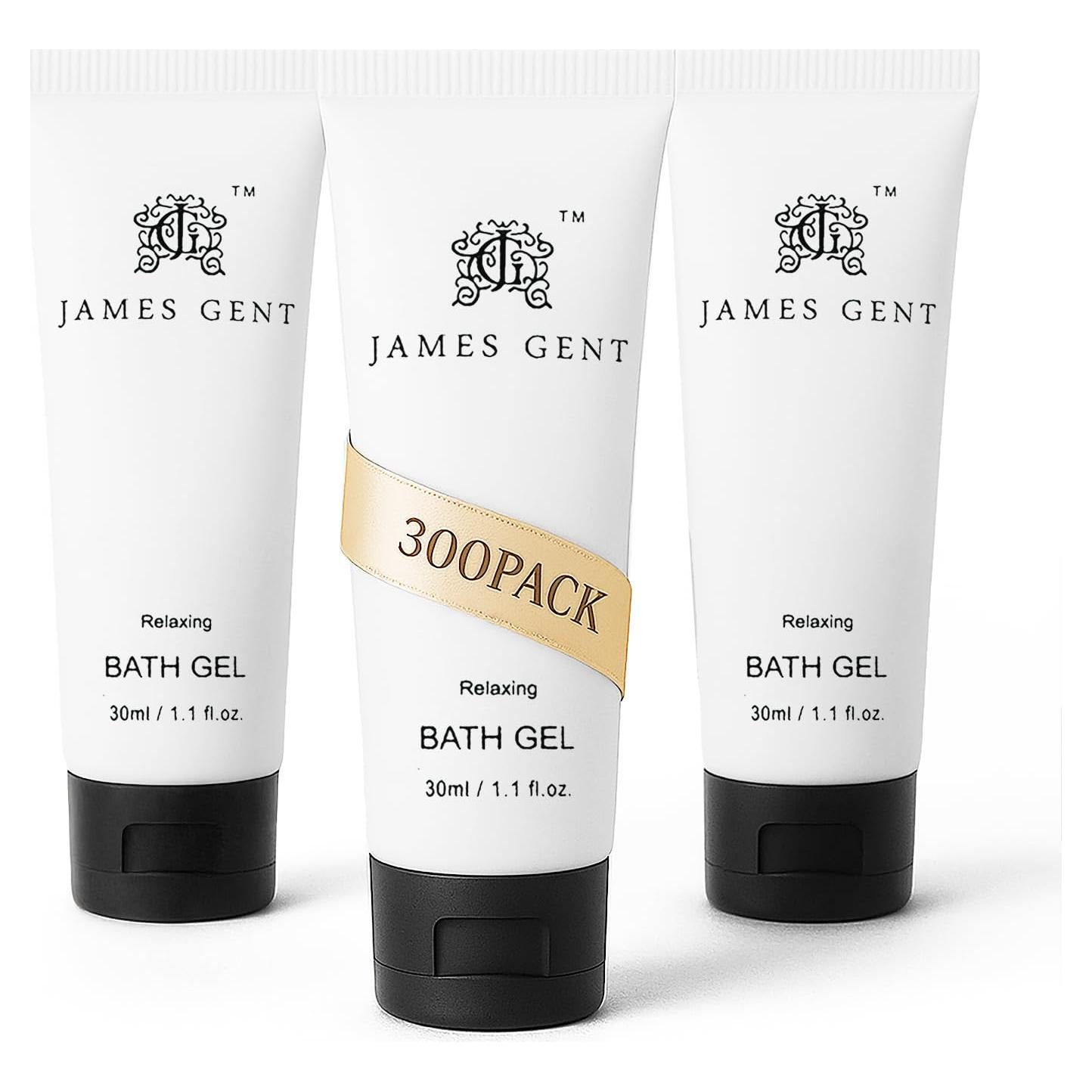 Gel de Baño a Granel JG JAMES GENT 300 Paquetes 30ml Aloe Té Verde