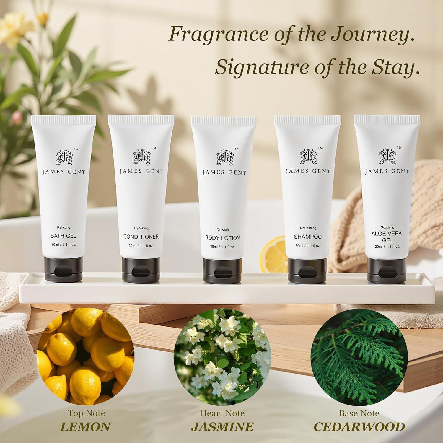 Gel de Baño a Granel JG JAMES GENT 300 Paquetes 30ml Aloe Té Verde