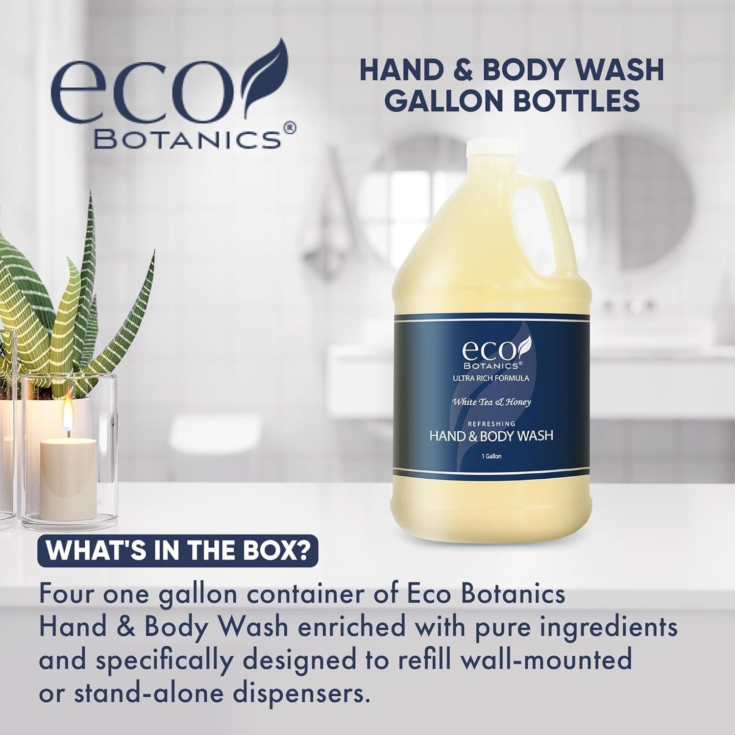 Jabón Natural Eco Botanics 4 Galones con Miel y Té Blanco