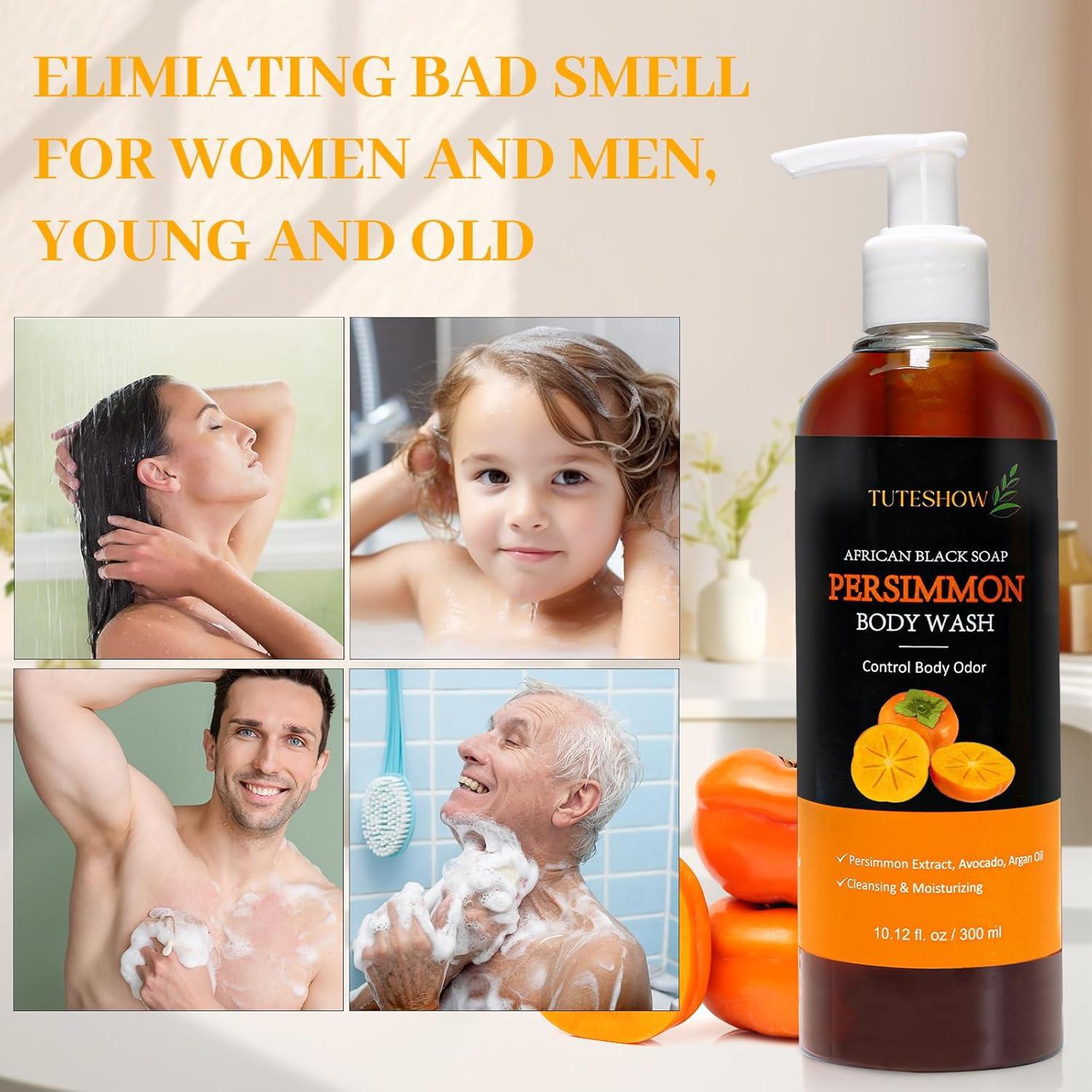 Jabón Corporal Desodorante Tuteshow 300 ml Persimón Natural