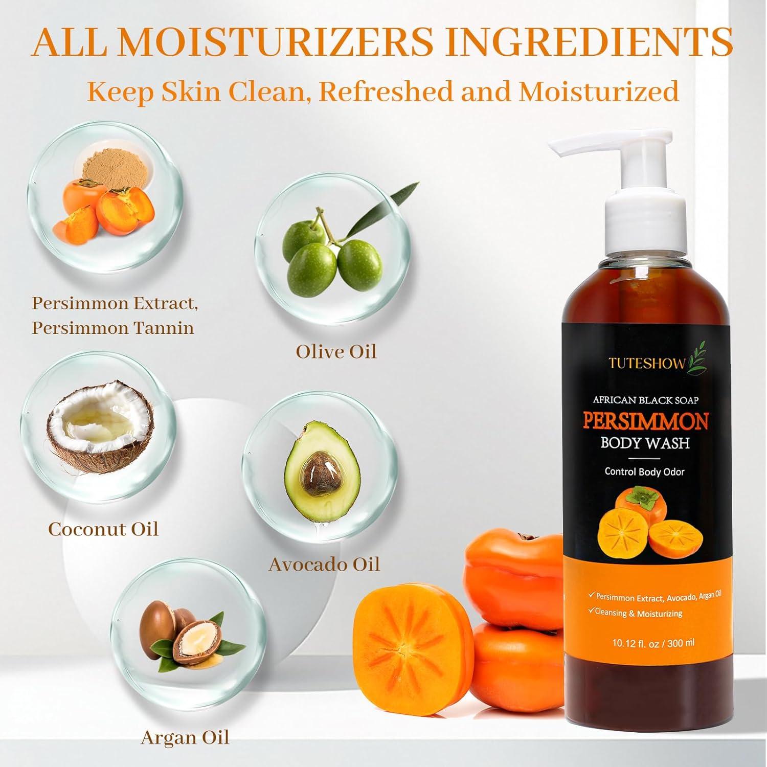 Jabón Corporal Desodorante Tuteshow 300 ml Persimón Natural