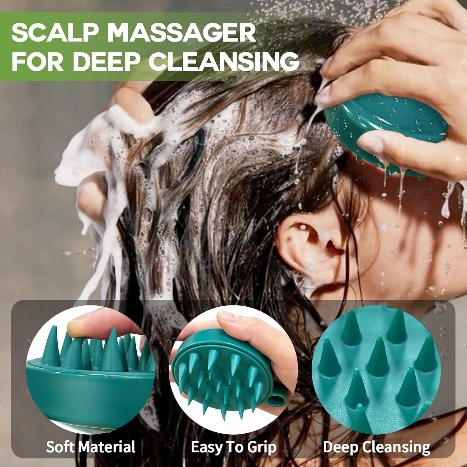 Exfoliante Cuero Cabelludo Crulland 3 en 1 con Aceite de Romero