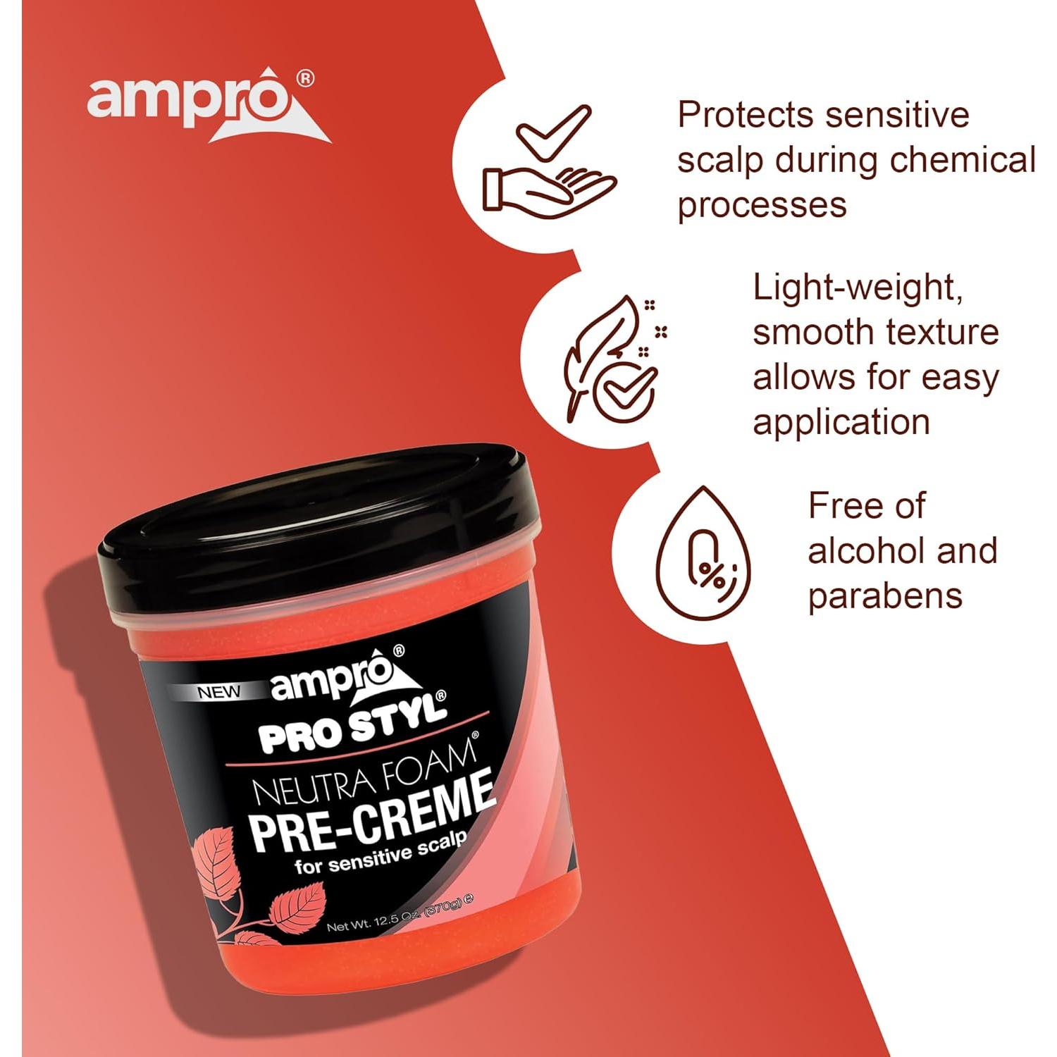 Base Pre-Crema Ampro para Cuero Cabelludo Sensible 354 g