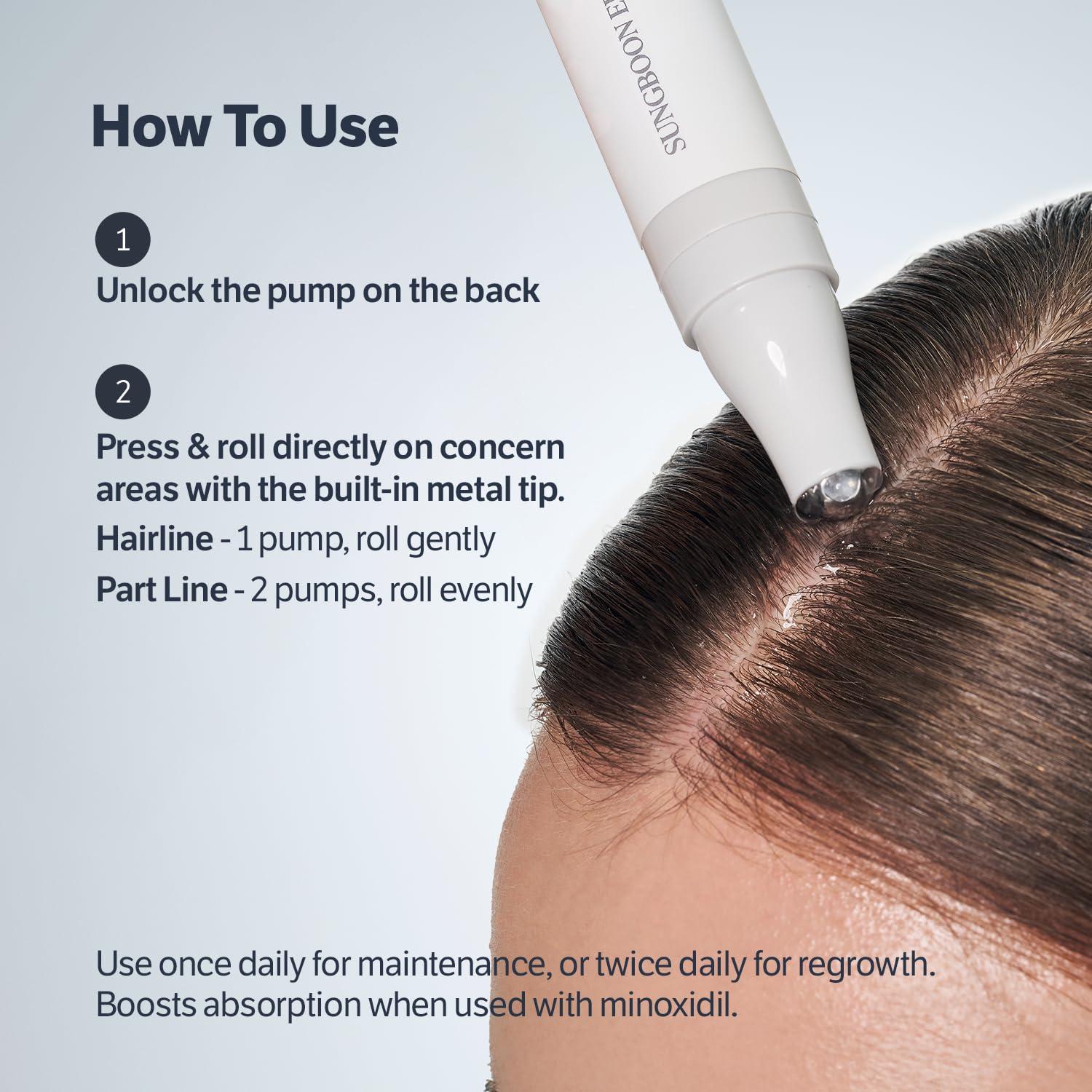 Suero de Crecimiento Capilar Sungboon con Colágeno y Biotina 14.79 ml