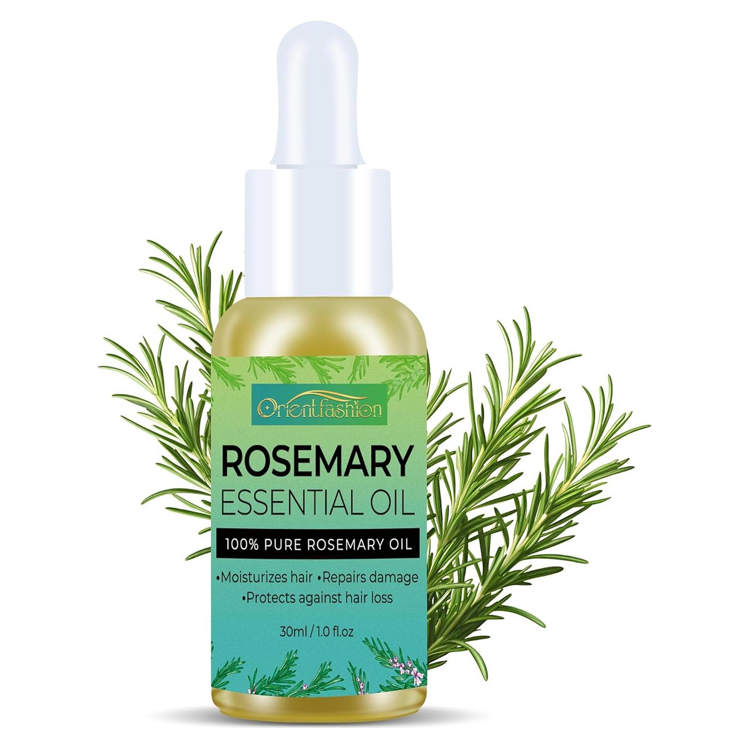 Aceite Puro de Romero Orientfashion 29.57 ml para Cabello y Piel