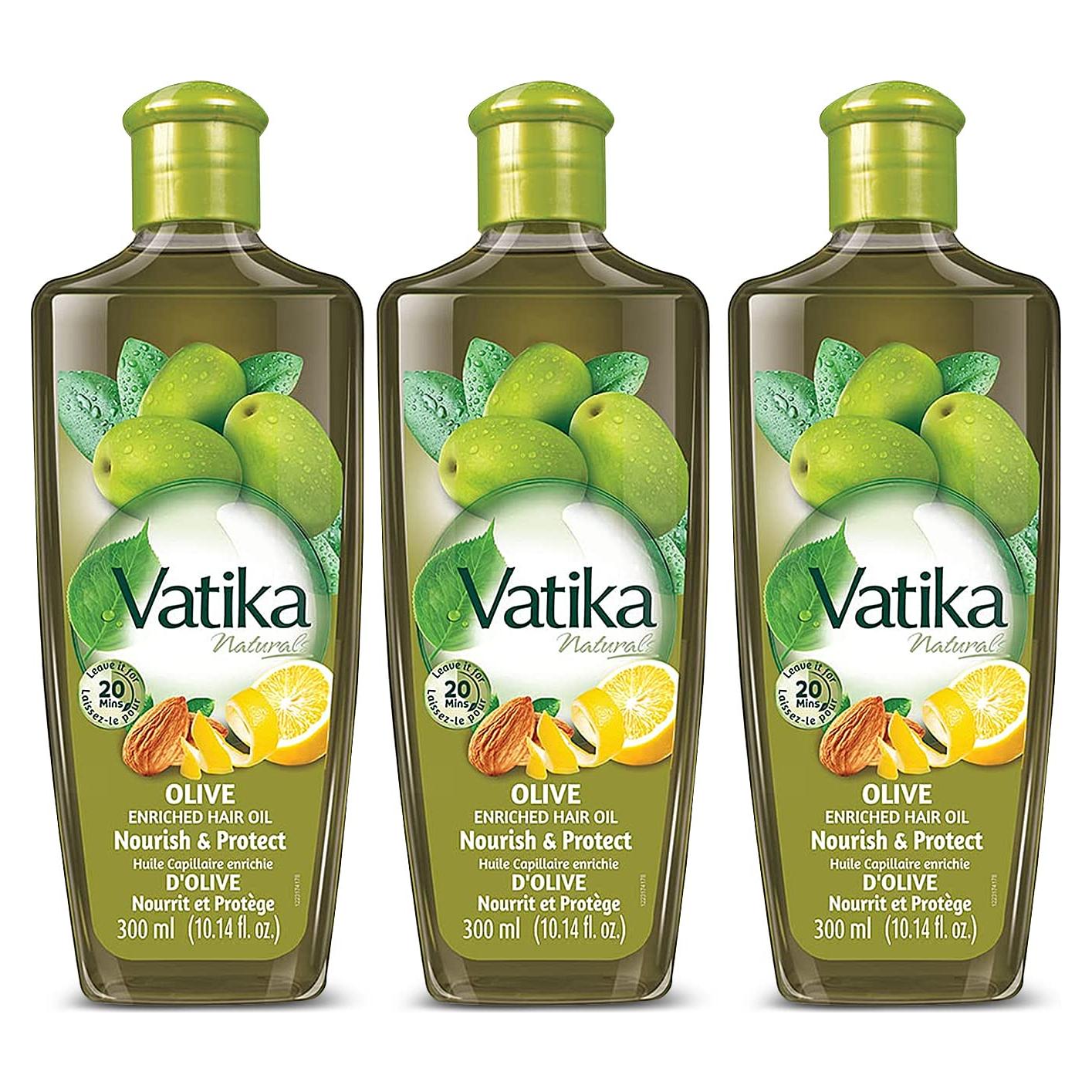 Aceite Capilar Vatika Naturals 900ml - Enriquecido con Aceituna