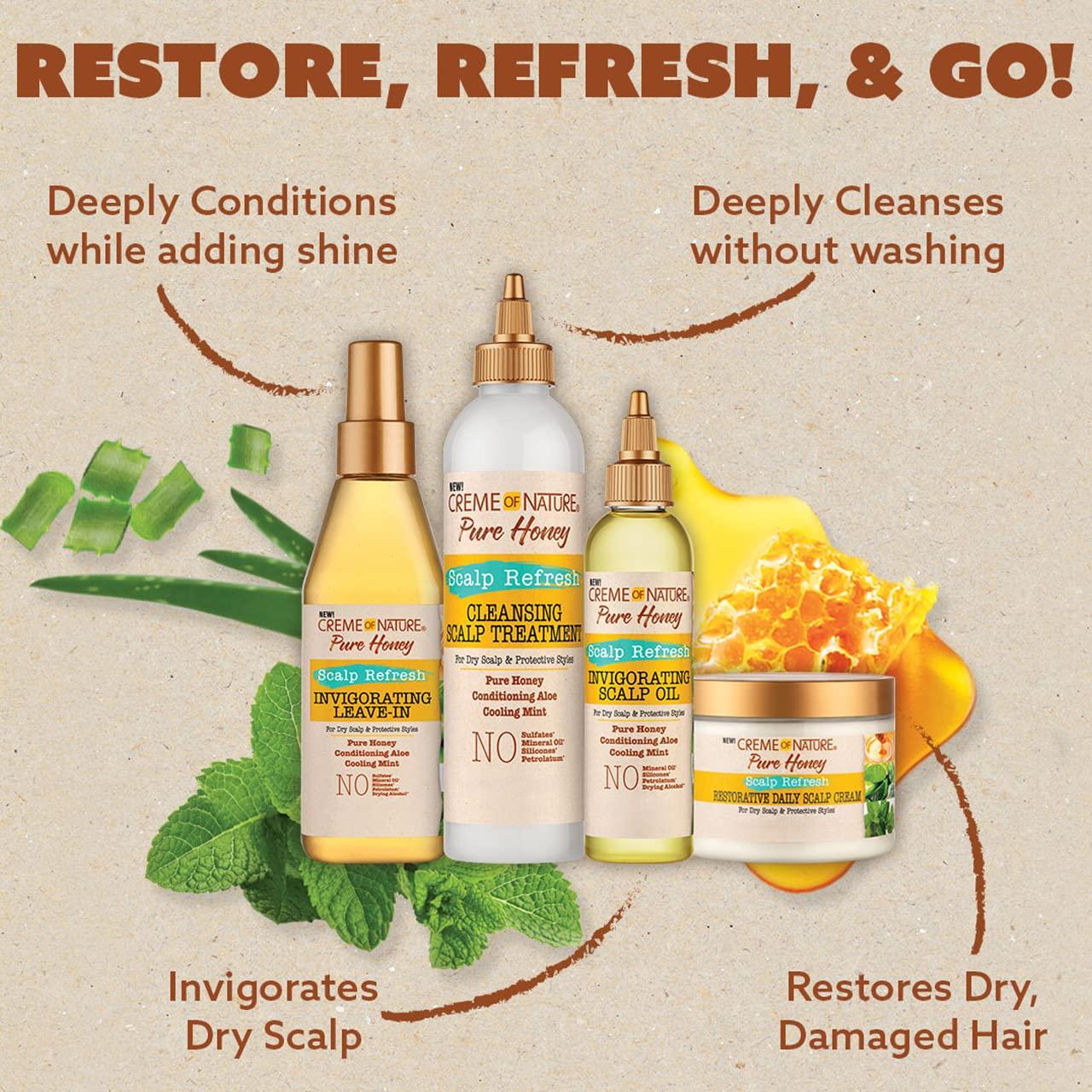 Creme of Nature Tratamiento Limpiador Sin Enjuague 226.8 g