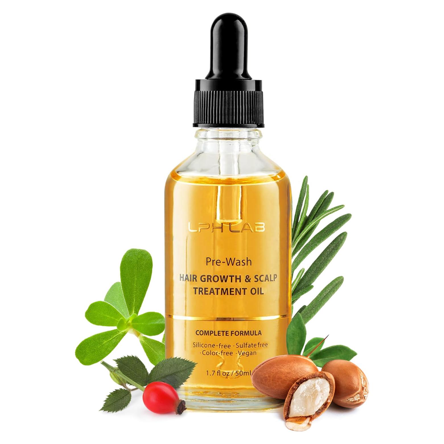 Aceite Prelavado para Cuero Cabelludo Seco LPH LAB 108g