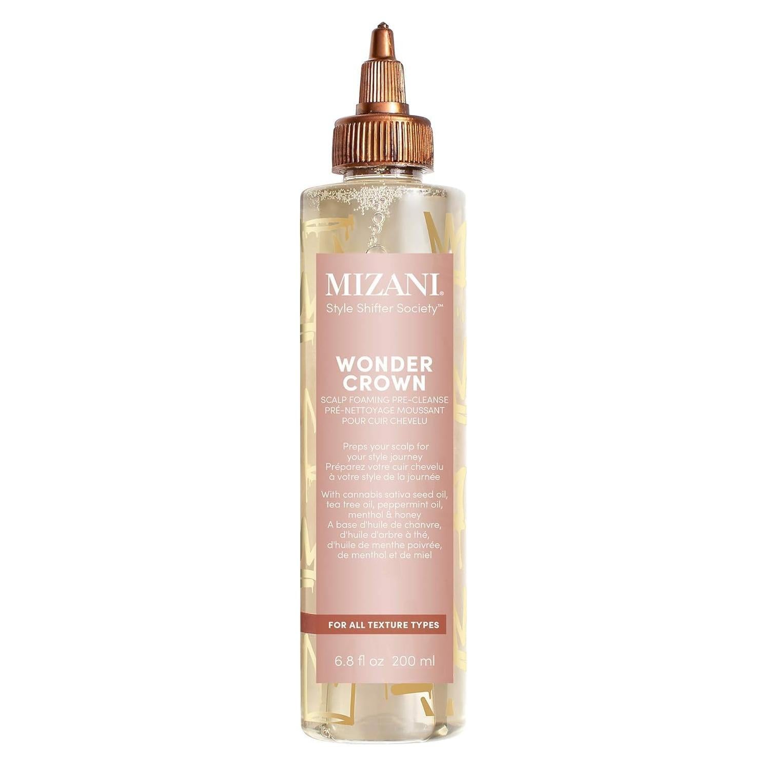 Limpiador de cuero cabelludo Mizani Wonder Crown 272g - Estimula crecimiento