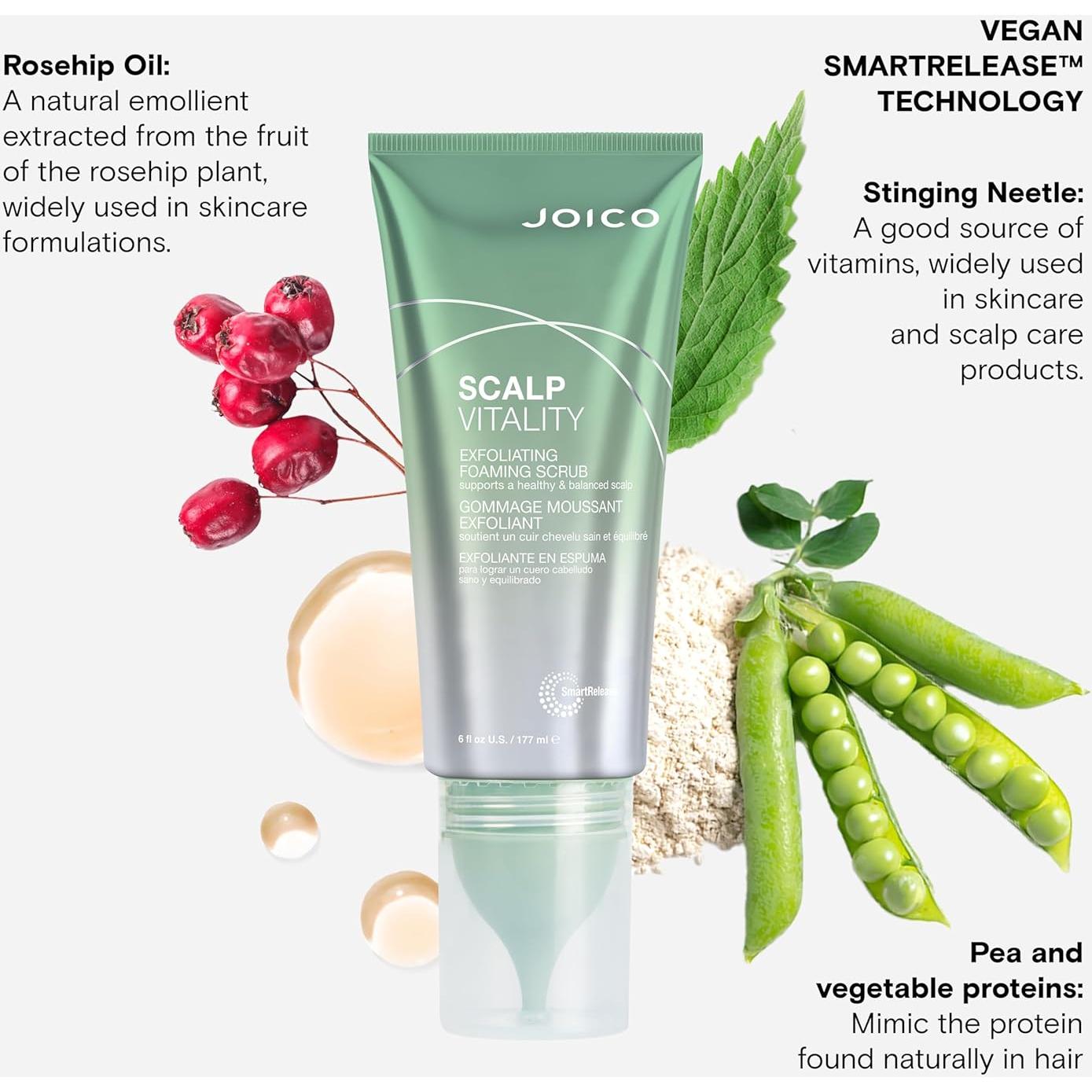 Exfoliante Espumoso Joico 177 ml para Cuero Cabelludo Saludable