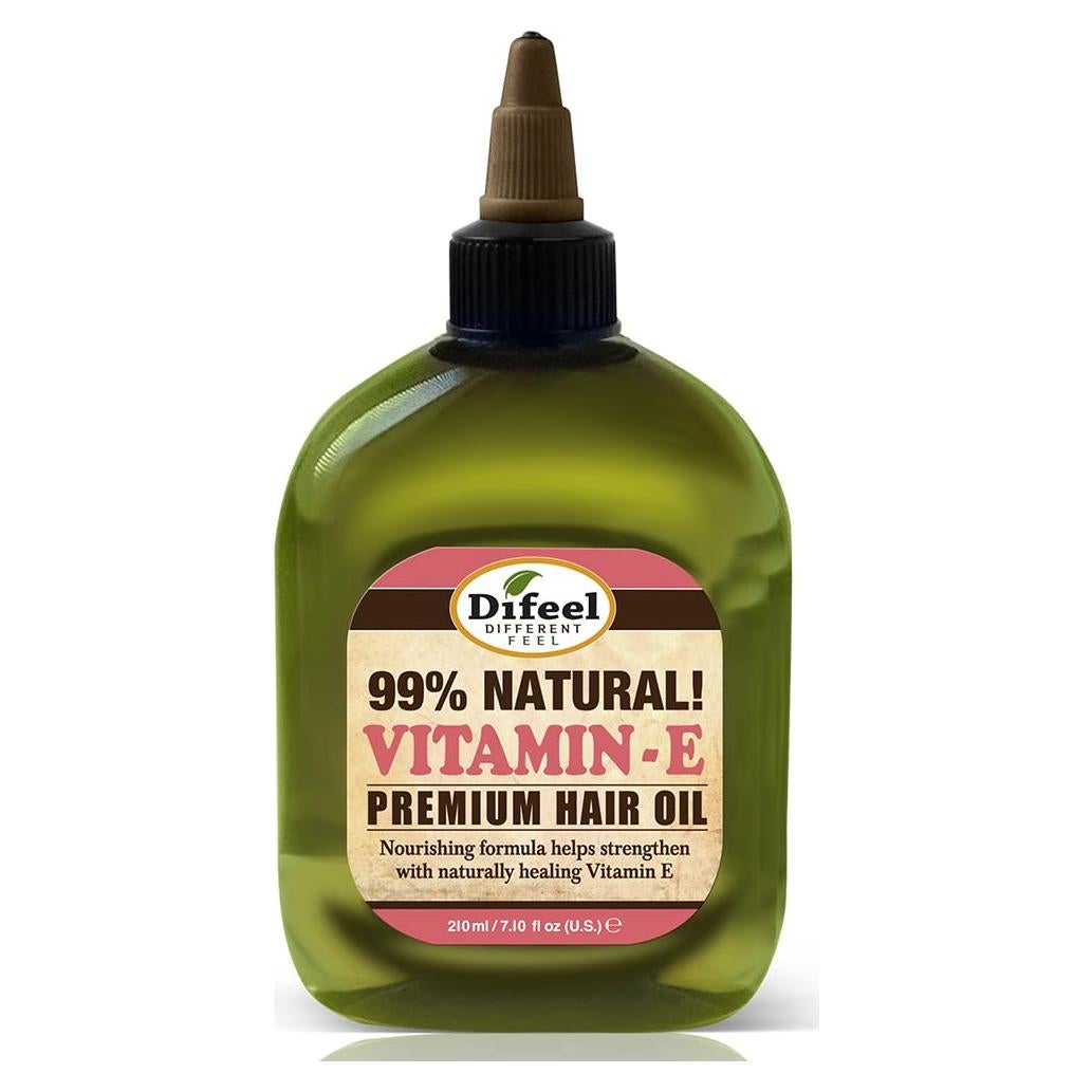 Difeel Aceite Natural para Cabello - Vitamina E 200g (4-Pack)