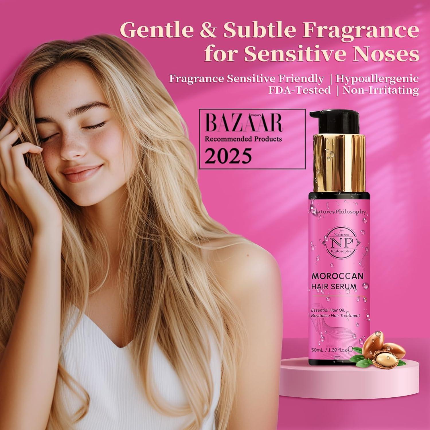 Suero para Cabello Marroquí NP FILOSOFÍA 2 Paquete Hidratante