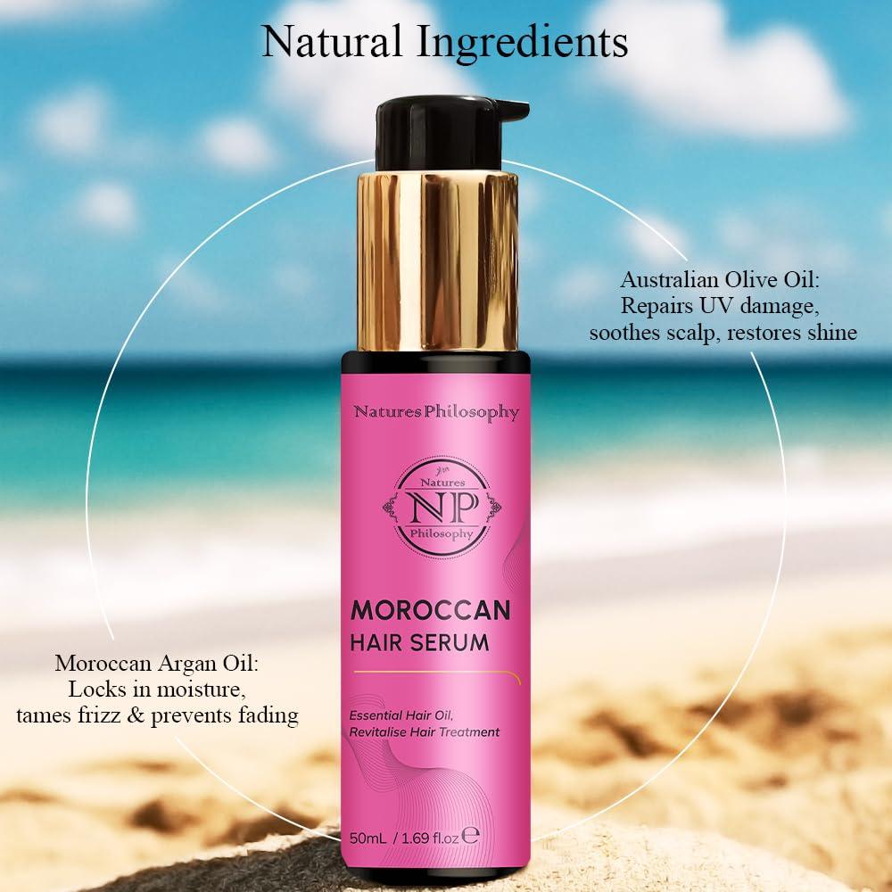 Suero para Cabello Marroquí NP FILOSOFÍA 2 Paquete Hidratante