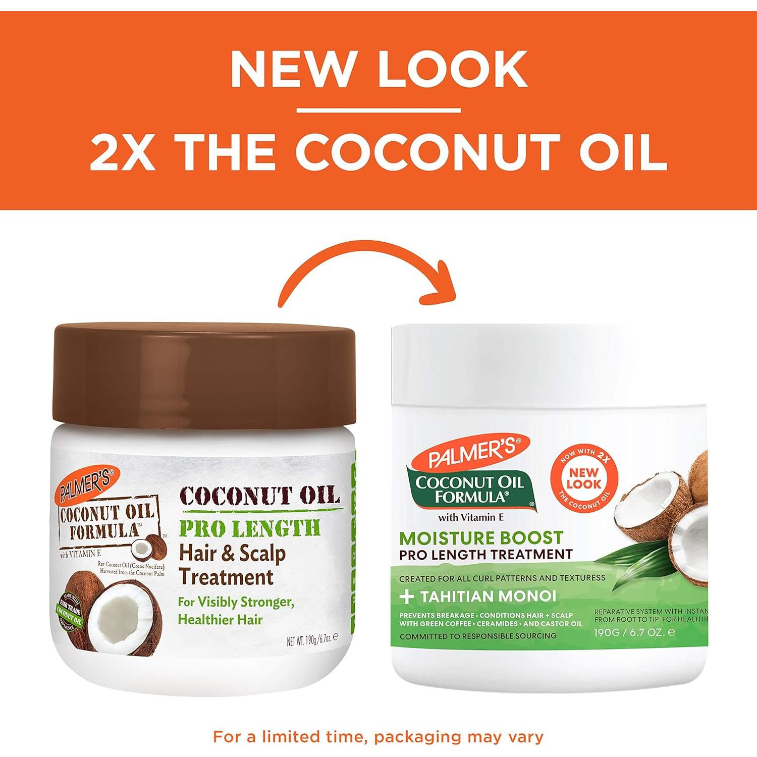 Bálsamo Tratamiento Cabello Palmer's Coconut Oil 190g