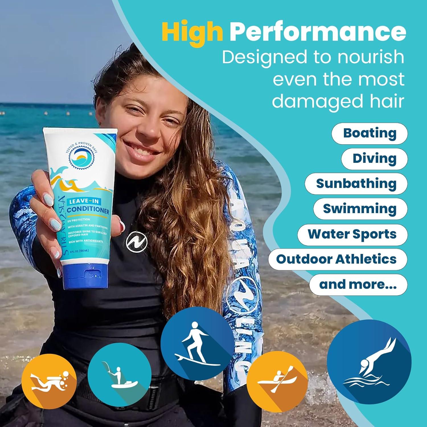 Acondicionador Sin Enjuague Stream2Sea 170ml Protección UV