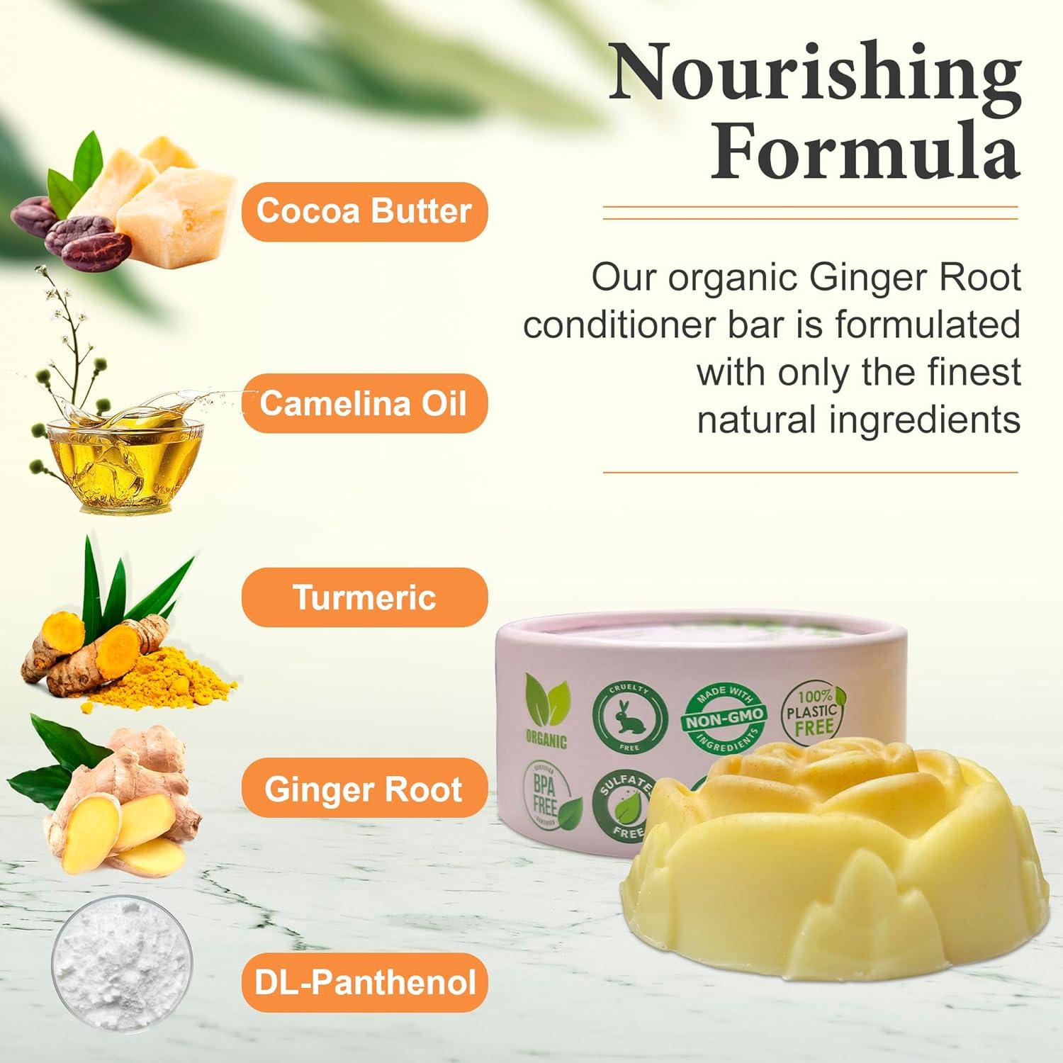 Acondicionador Sólido Relaxcation Jengibre y Aceite de Camelina 56.7g