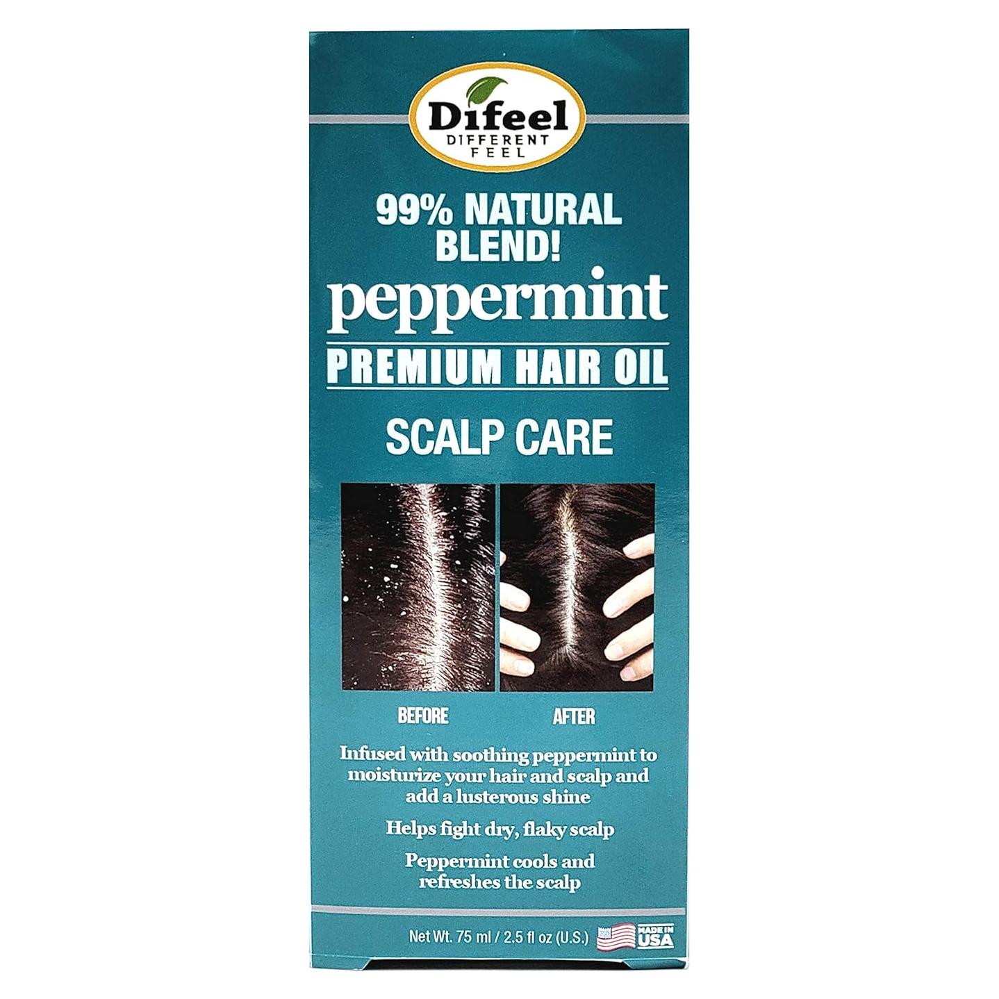 Aceite para Cuero Cabelludo Difeel Menta 70.87 ml