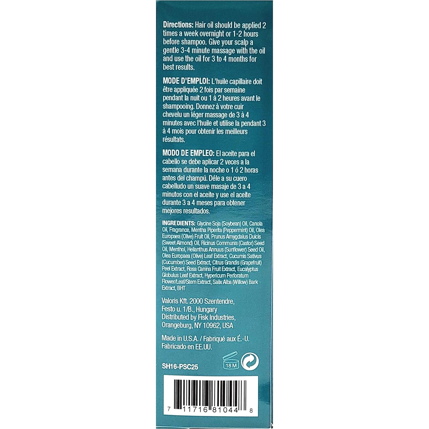 Aceite para Cuero Cabelludo Difeel Menta 70.87 ml