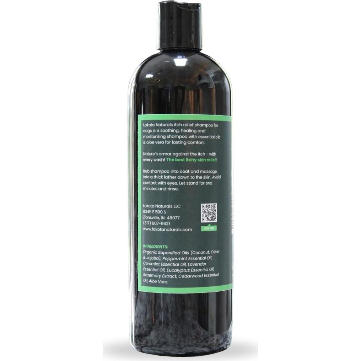 Champú para Perros Lakota Naturals 539.8g - Alivio Piel Picante