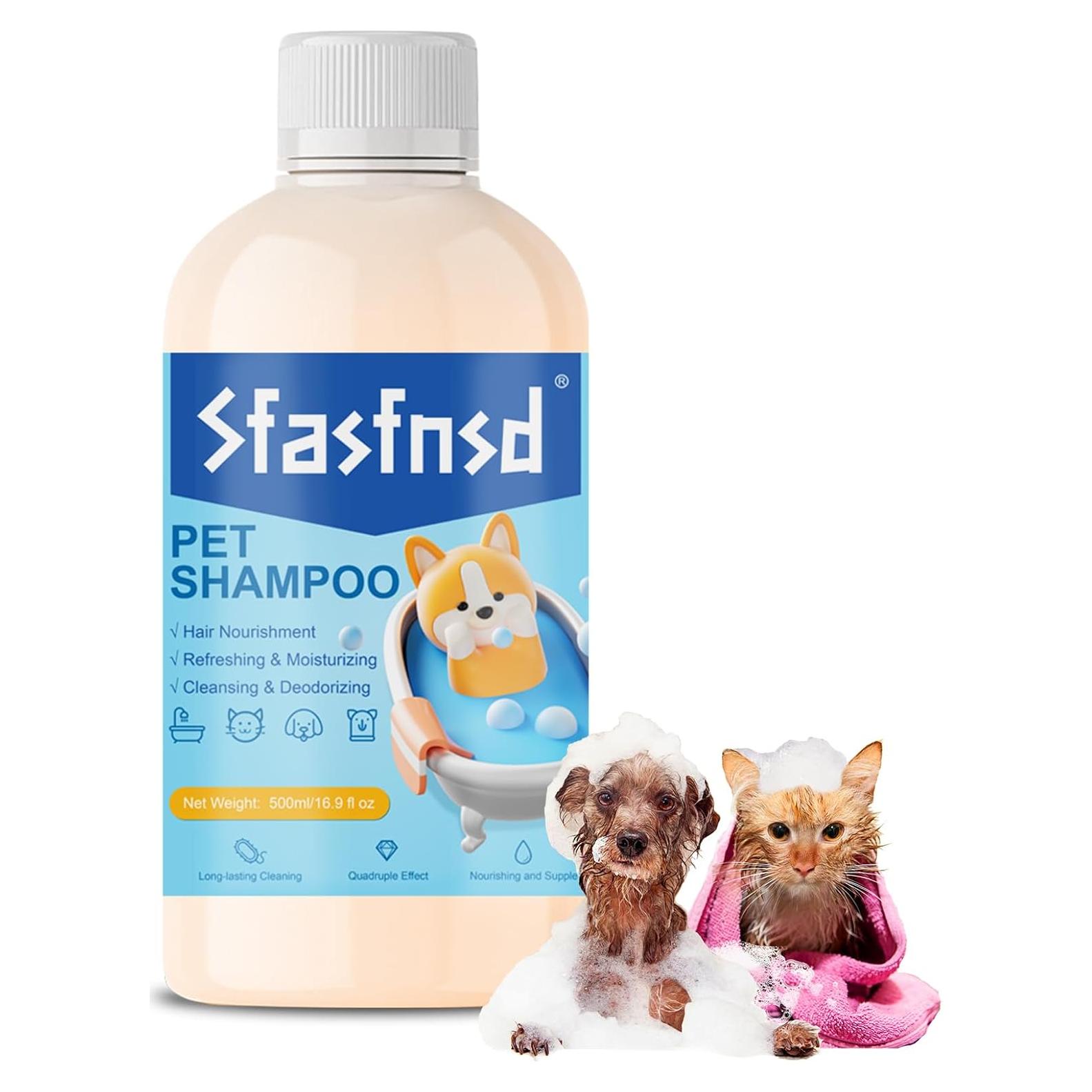 Champú Desodorante Natural para Perros Sfasfnsd 500ml