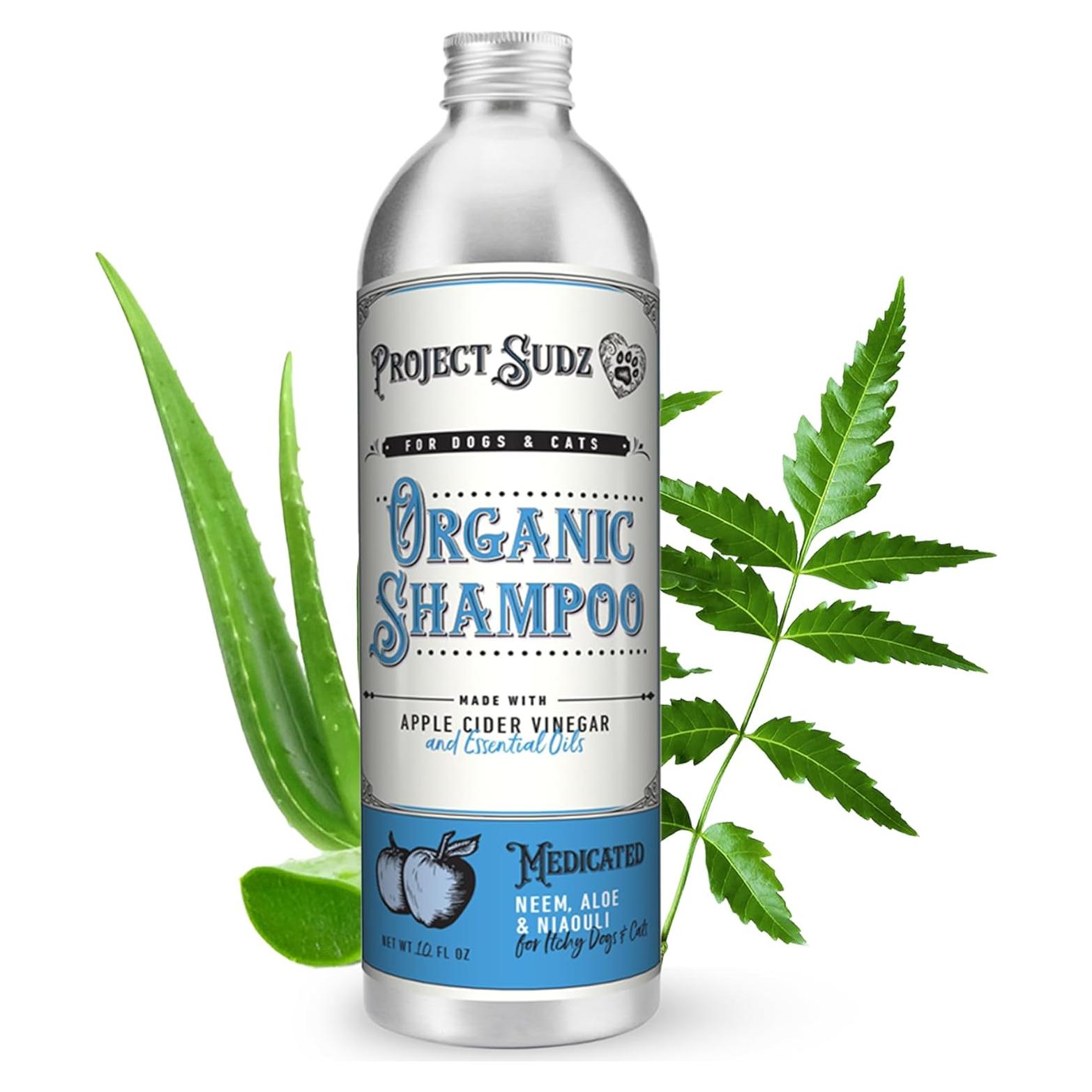 Champú Medicado para Perros Project Sudz - Neem y Niaouli 340g