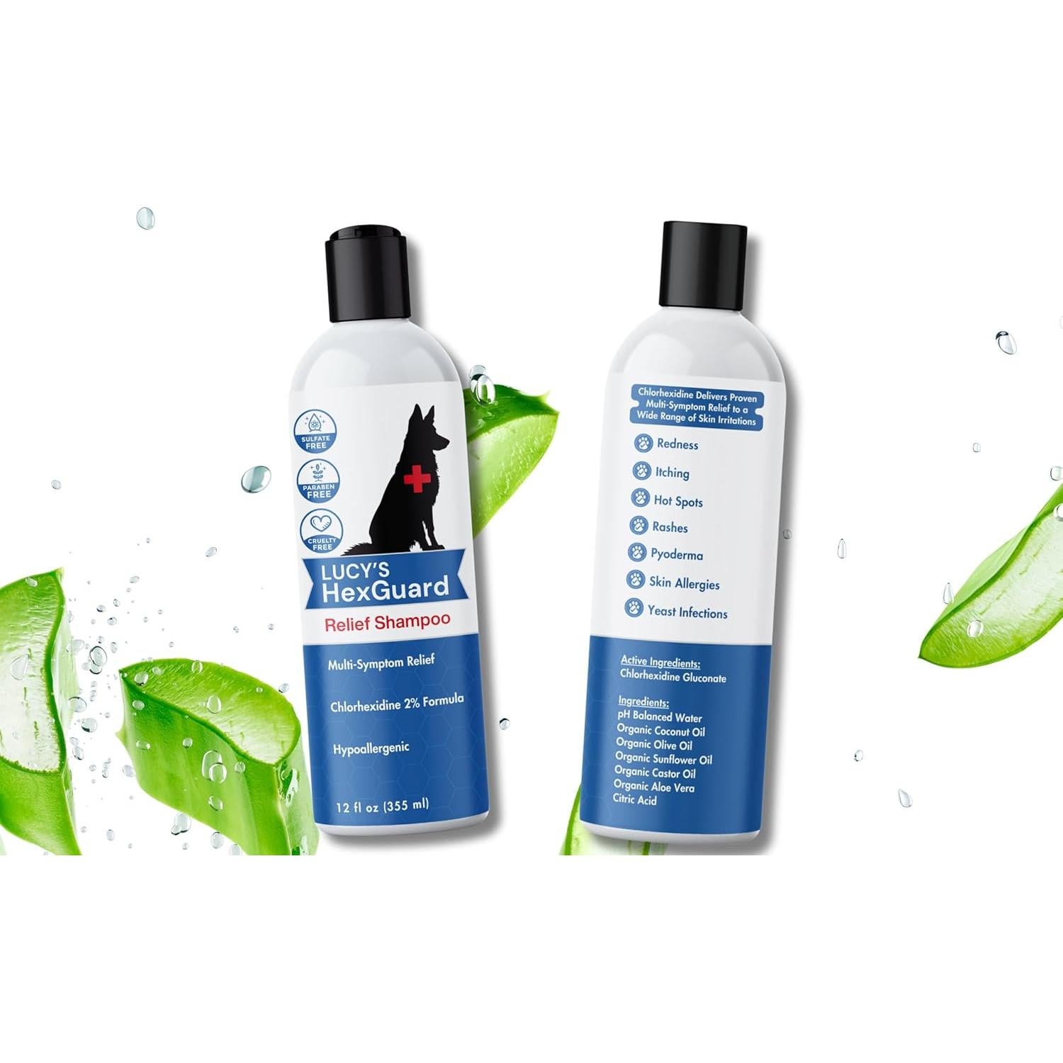 Champú Alivio Irritaciones Piel Lucy 340g - Hipoalergénico