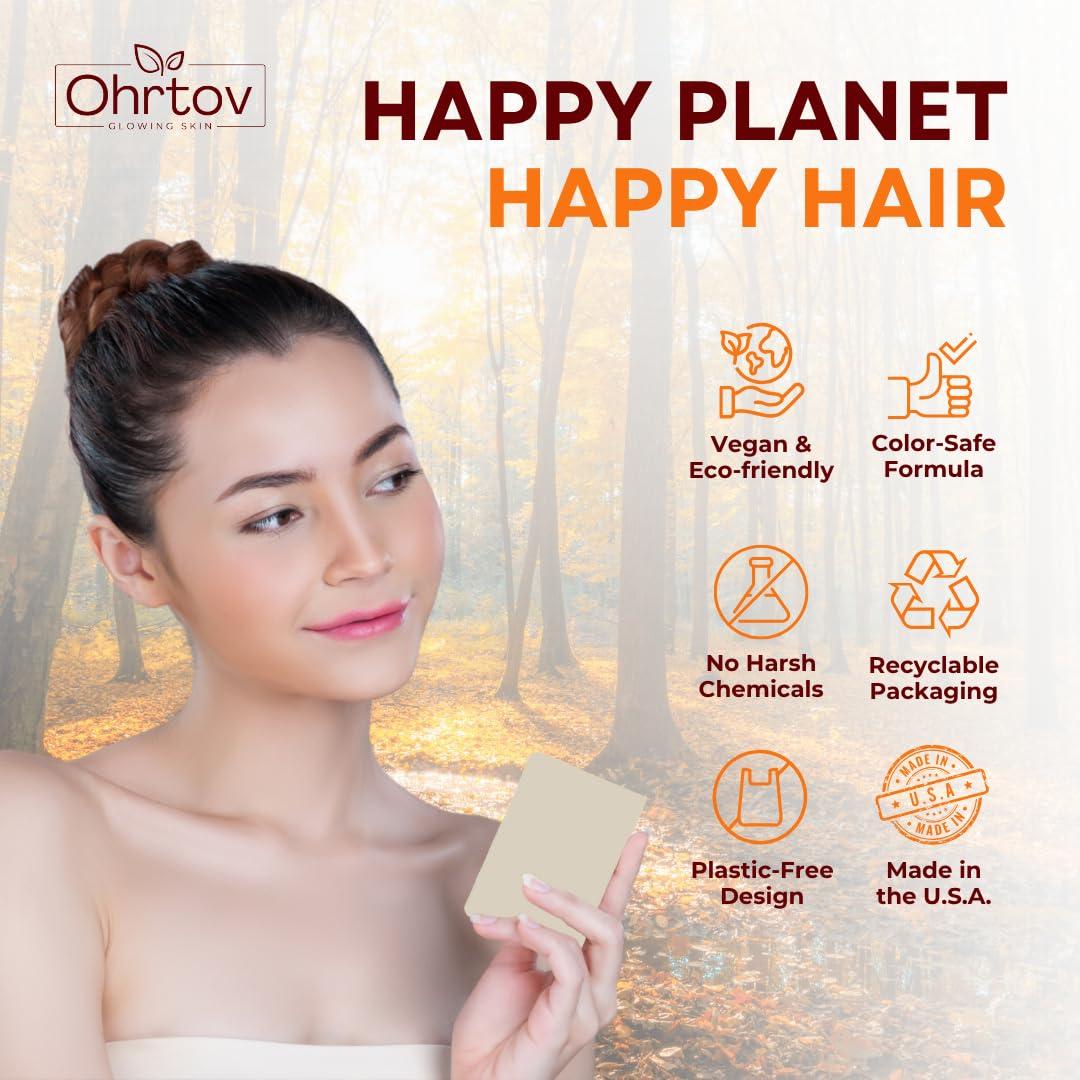 Jabón de Champú Natural Ohrtov - Aceite de Batana 141.75 g