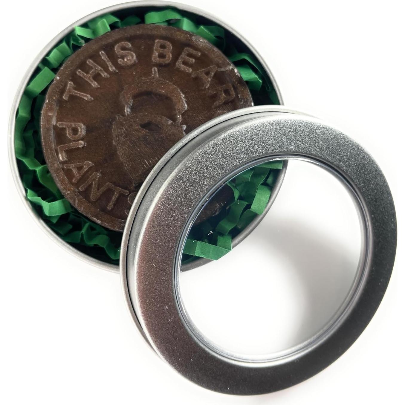 Barra de Lavado de Barba Green Beard 49.6g - Limpio Sucio