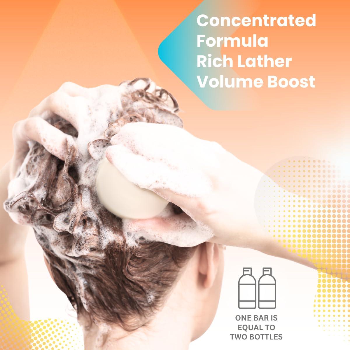 Champú y Barra de Afeitar SPIRALEAF Cáscara de Naranja 63.5g