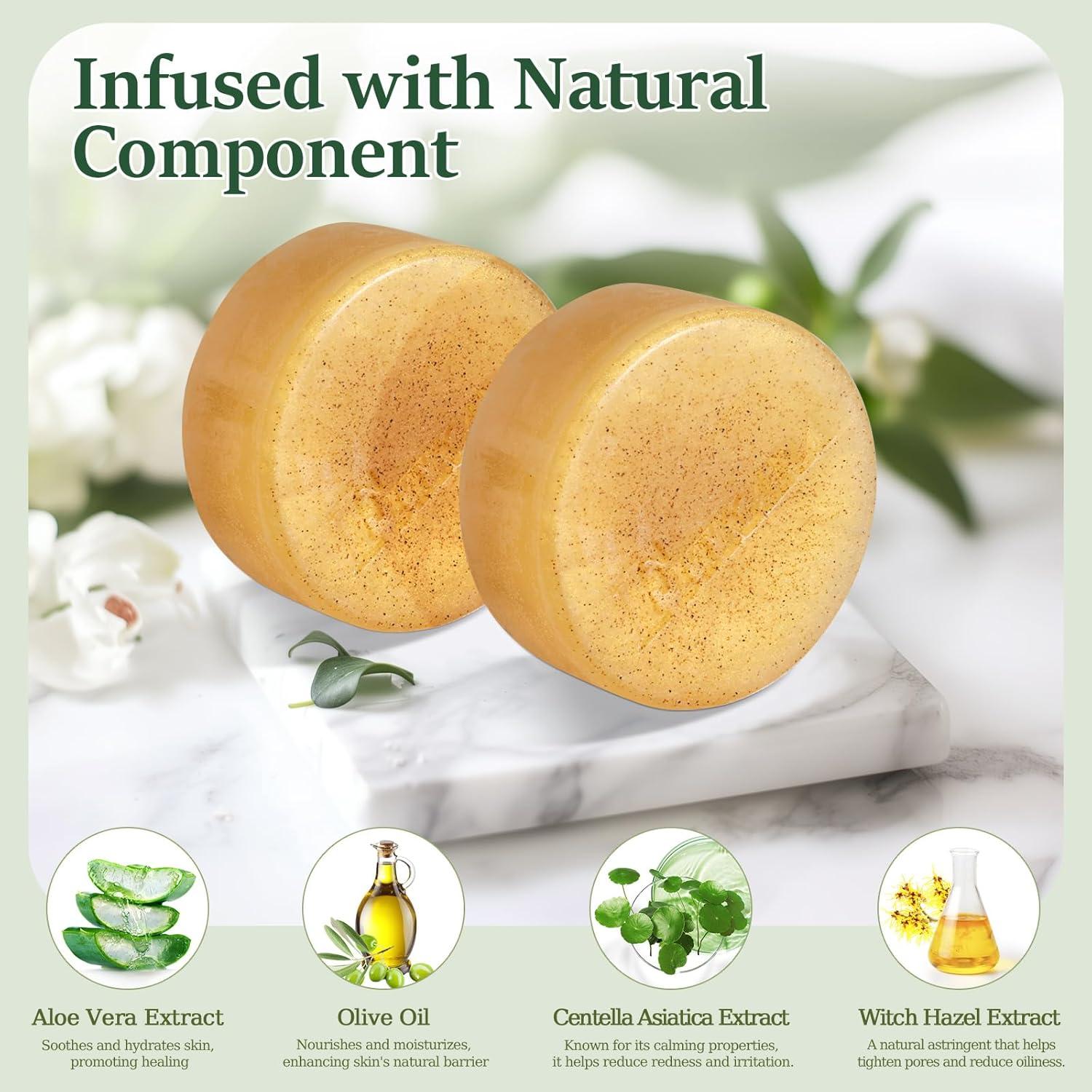 Jabón Natural para Acné Fitkara 141g - Piel Sensible