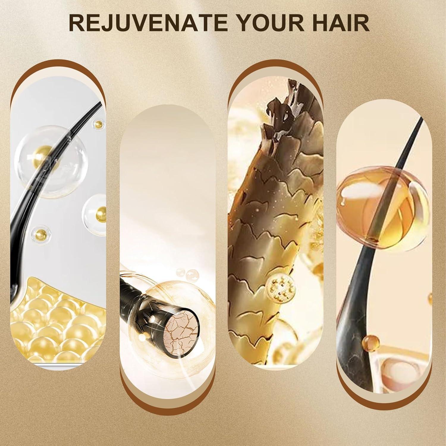 Champú Colorante Natural ZannWnm 3 en 1 Marrón Oscuro 245g