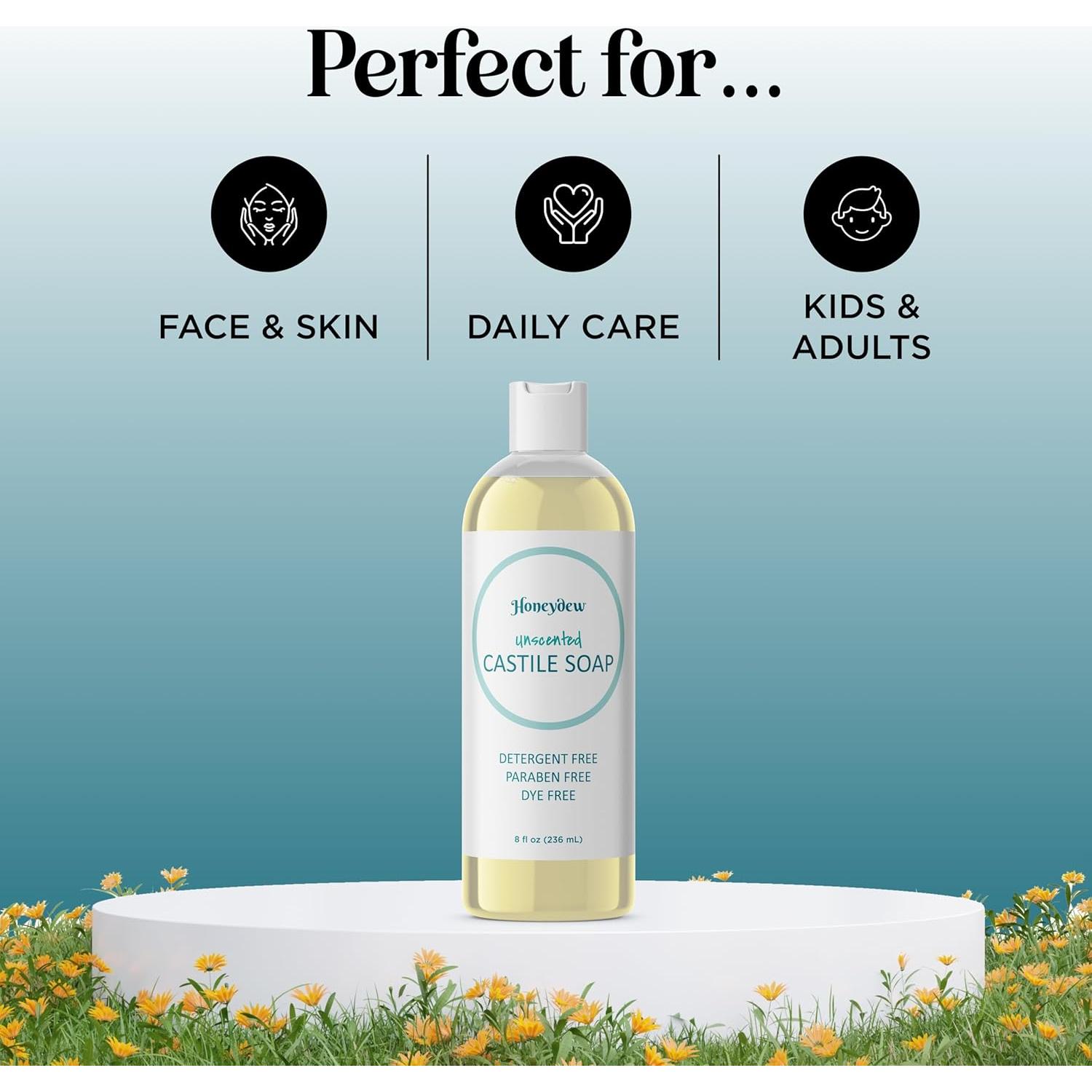 Jabón Líquido de Castile Sin Fragancia Maple Holistics 226g