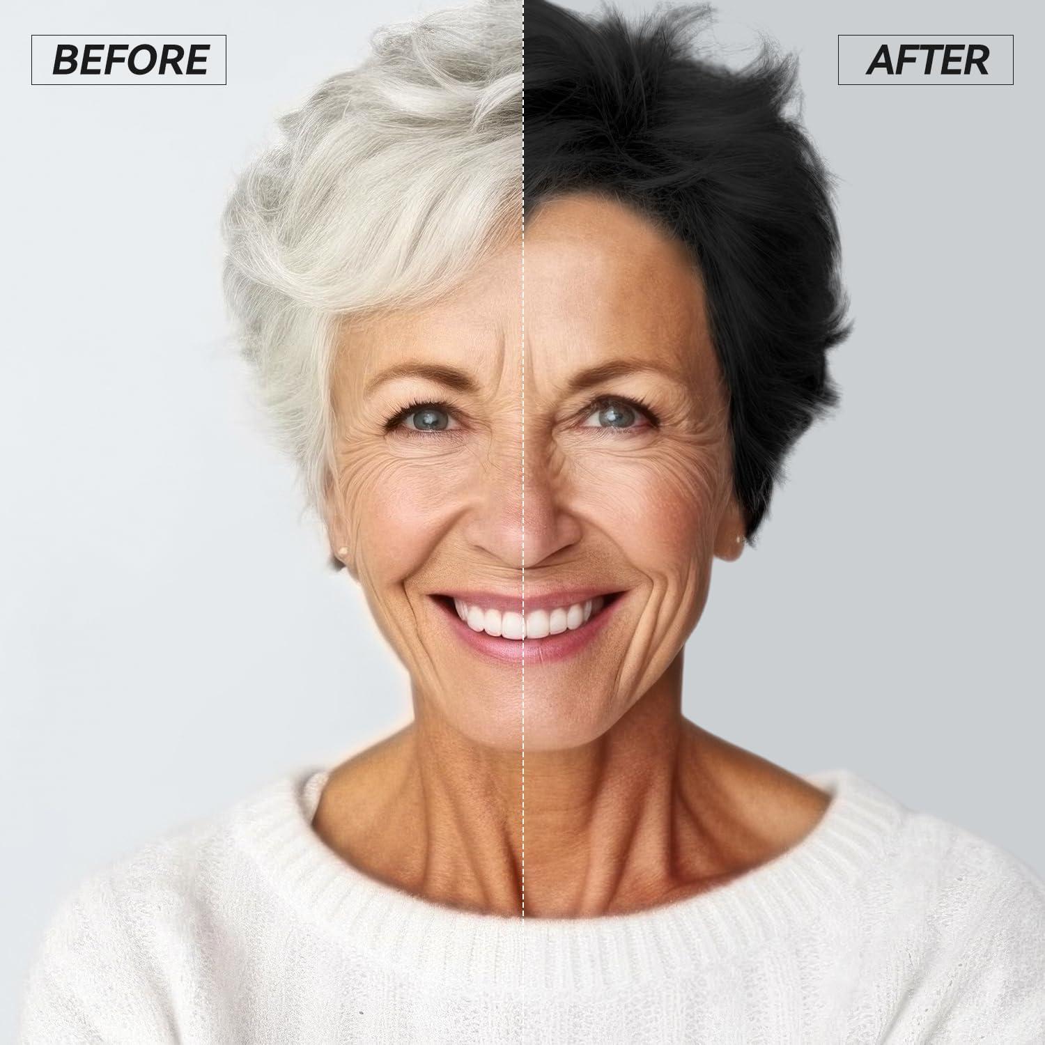 Champú Tinte Negro 3-en-1 YOURTONE 478.74 ml Sin Amoníaco