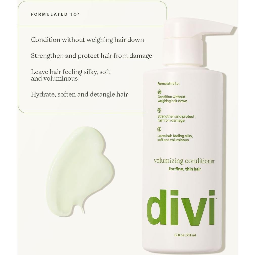 Champú y Acondicionador Voluminizador Divi 2 x 354 ml