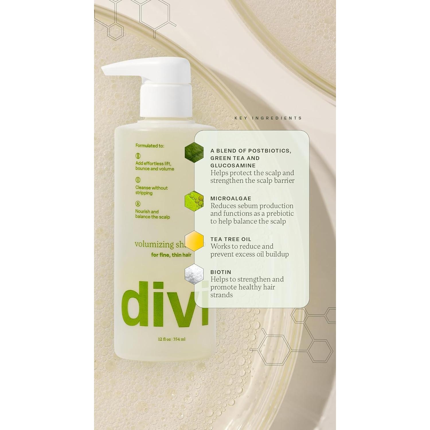 Champú y Acondicionador Voluminizador Divi 2 x 354 ml