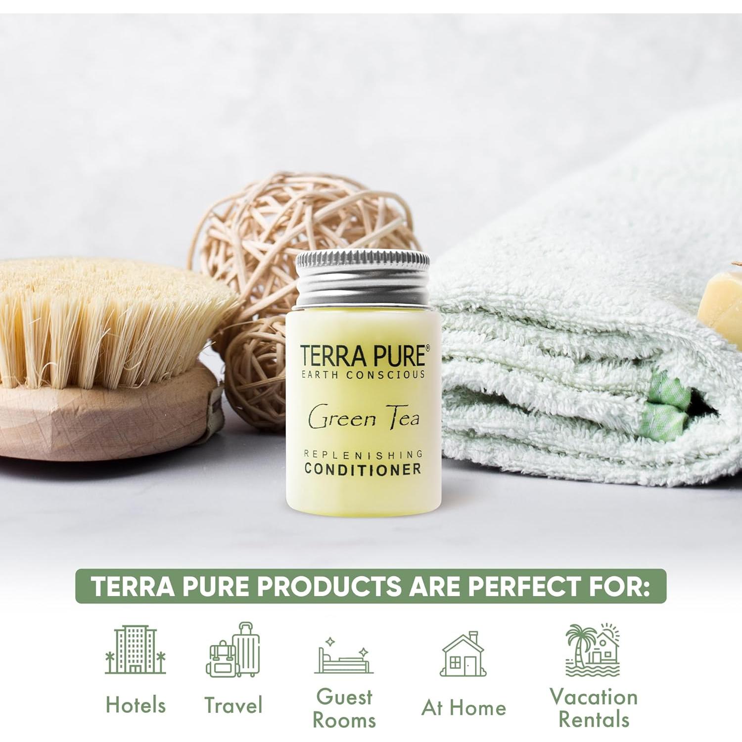 Acondicionador Terra Pure 1 oz - Kit de Amenidades Hotel 300 Piezas