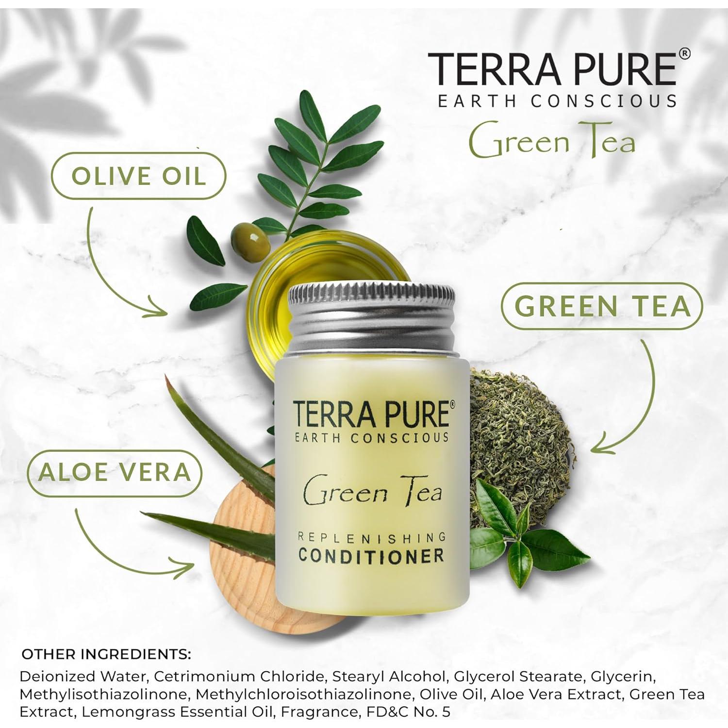 Acondicionador Terra Pure 1 oz - Kit de Amenidades Hotel 300 Piezas