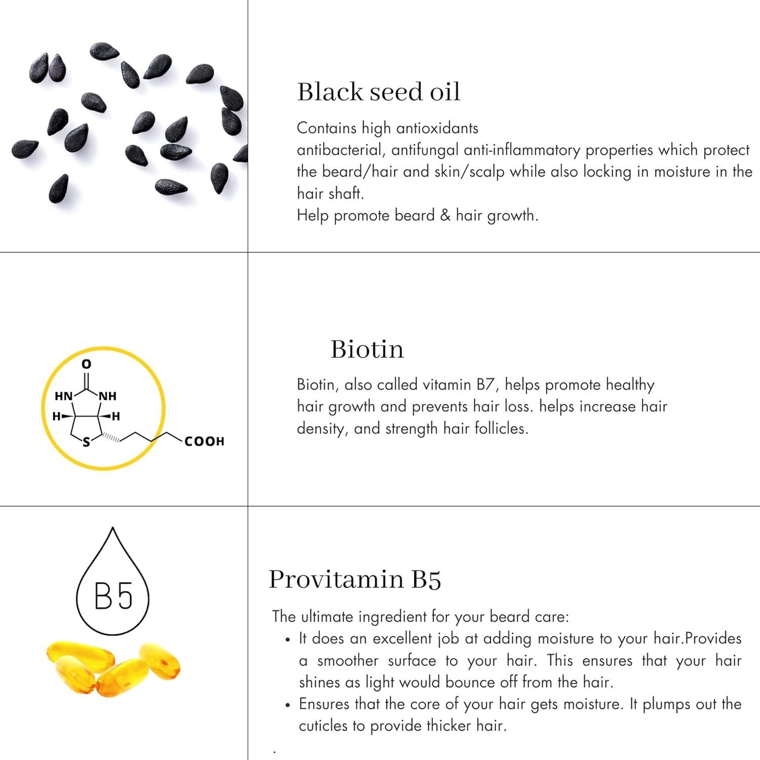 Acondicionador de Barba BAHAWAT 236.6 ml - Libre de Sulfatos