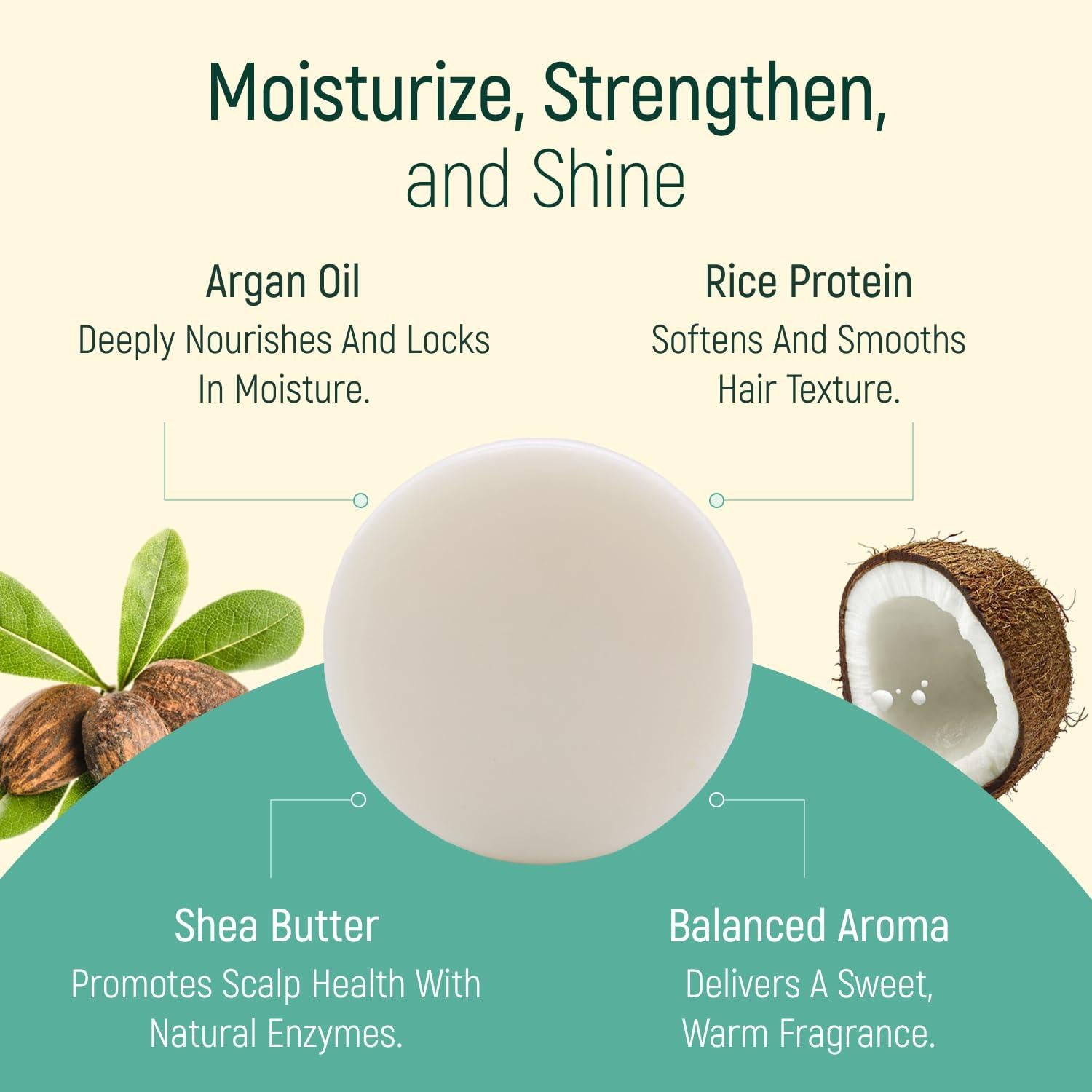 Barra Acondicionadora Sin Fragancia BAMBOEARTH 91g - Hidratación Profunda