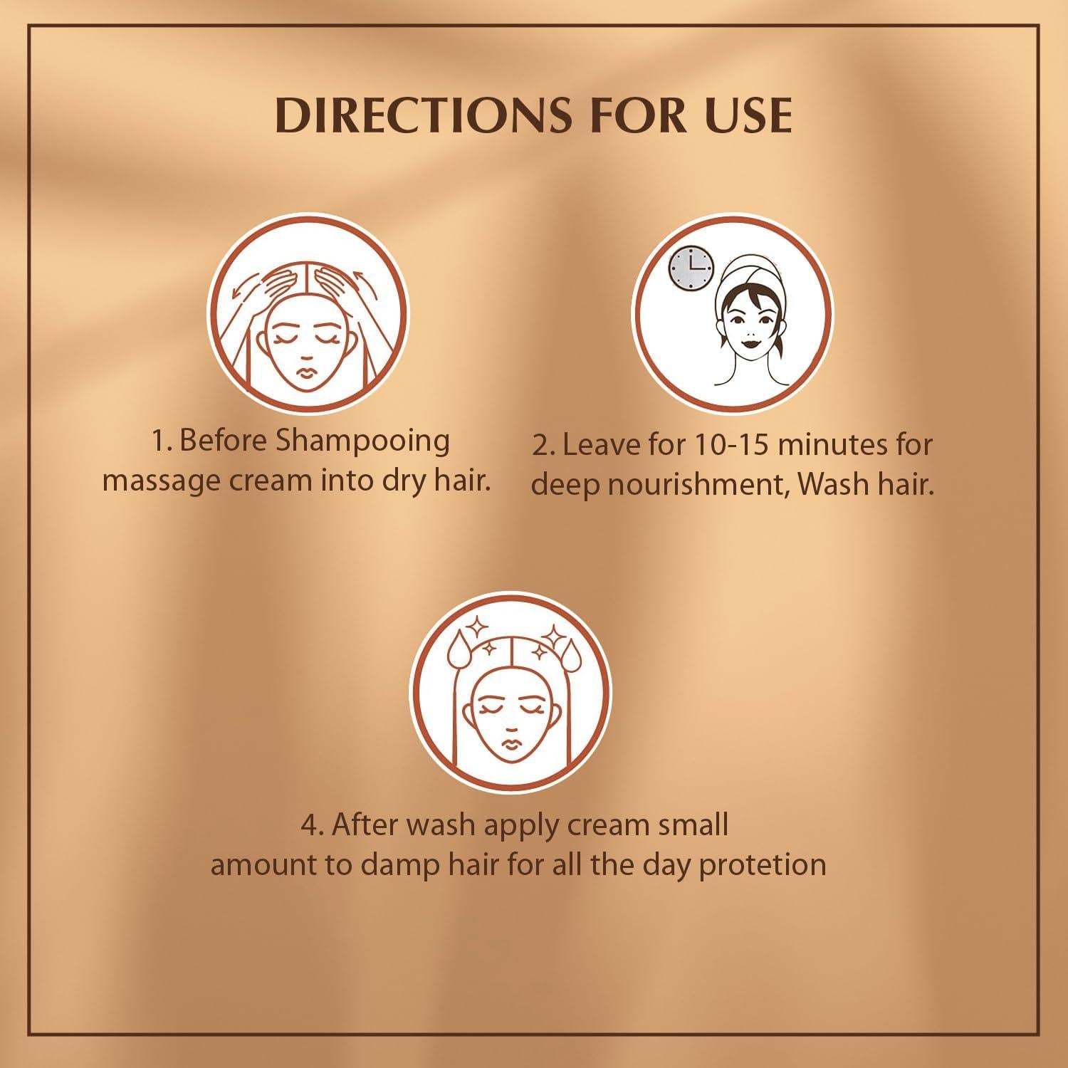 Crema para Peinar Vatika Naturals 210ml - Hidratante y Sin Frizz