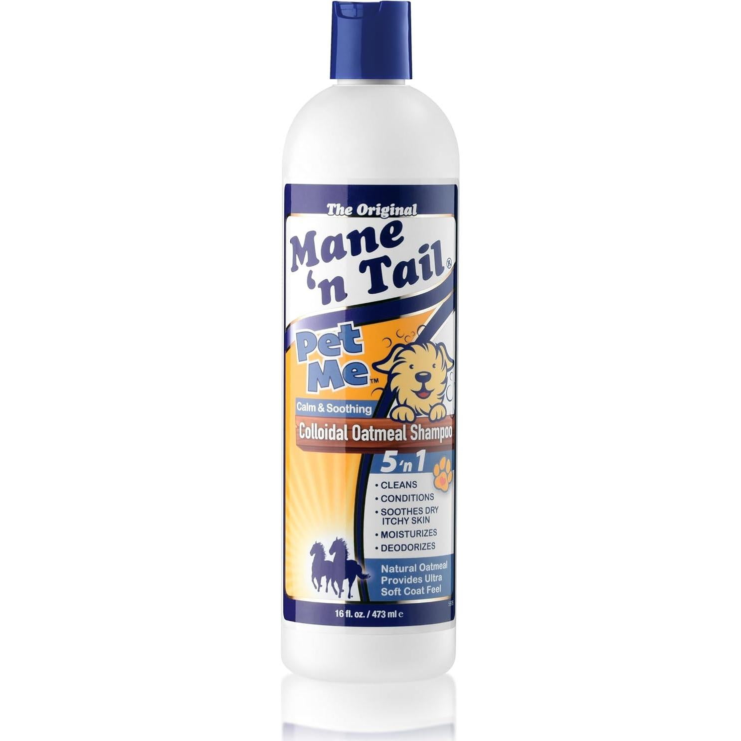 Champú y Desodorante Coloidal de Avena Pet Me 2 en 1