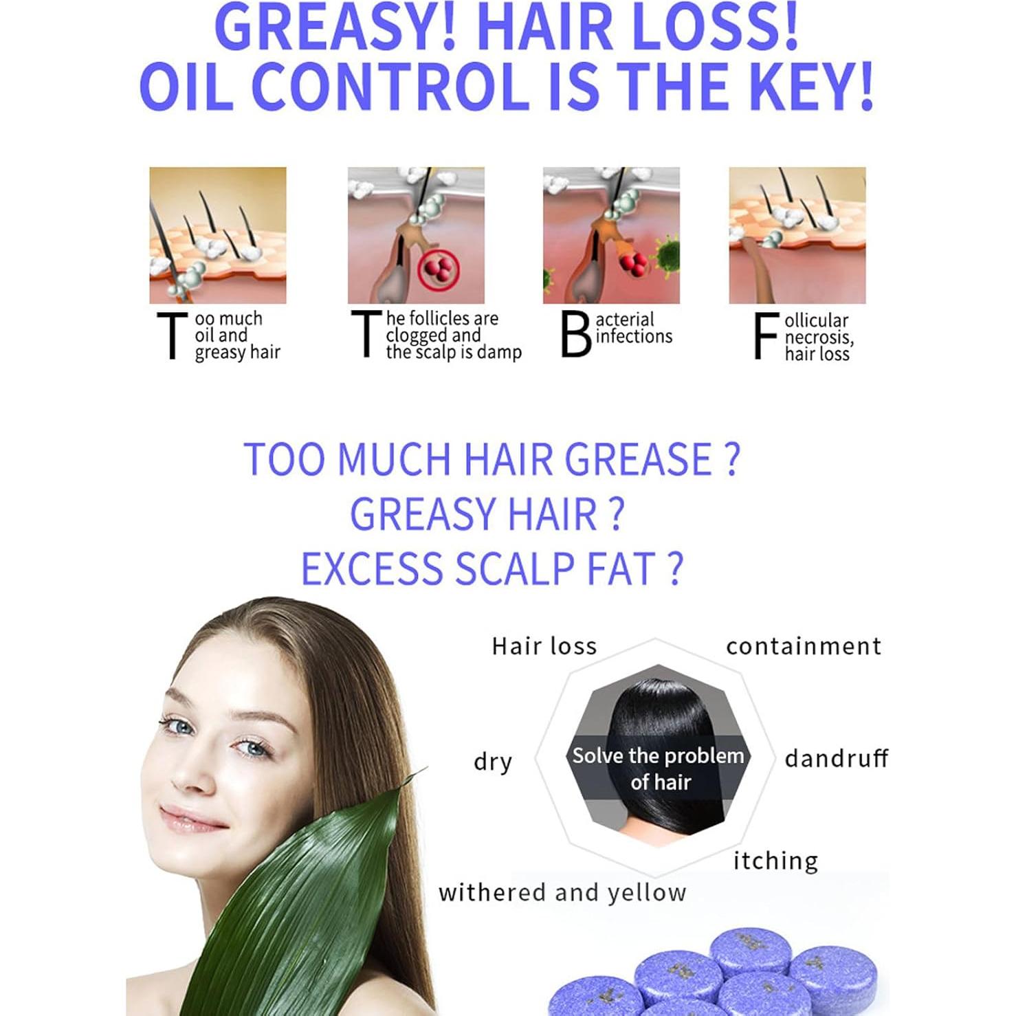 Barra de Champú Orgánico Loobexery Lavanda 140g para Cabello Canoso