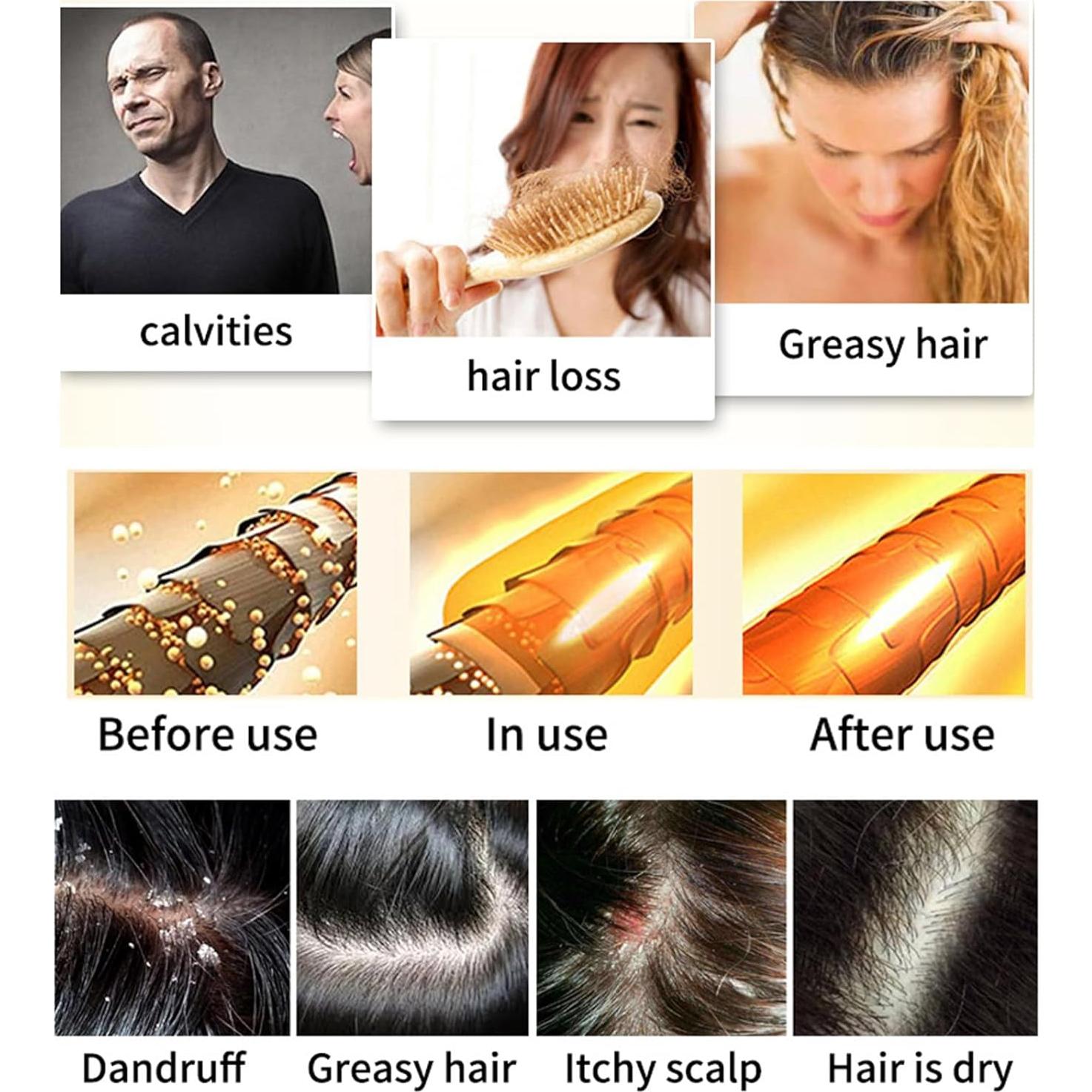 Barra de Champú Orgánico Loobexery Lavanda 140g para Cabello Canoso