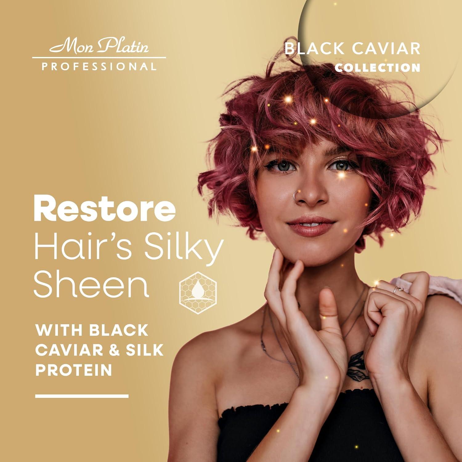 Mascarilla Capilar Mon Platin 500ML - Caviar Negro y Seda