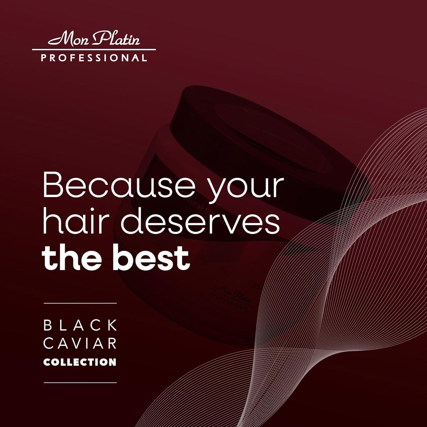 Mascarilla Capilar Mon Platin 500ML - Caviar Negro y Seda